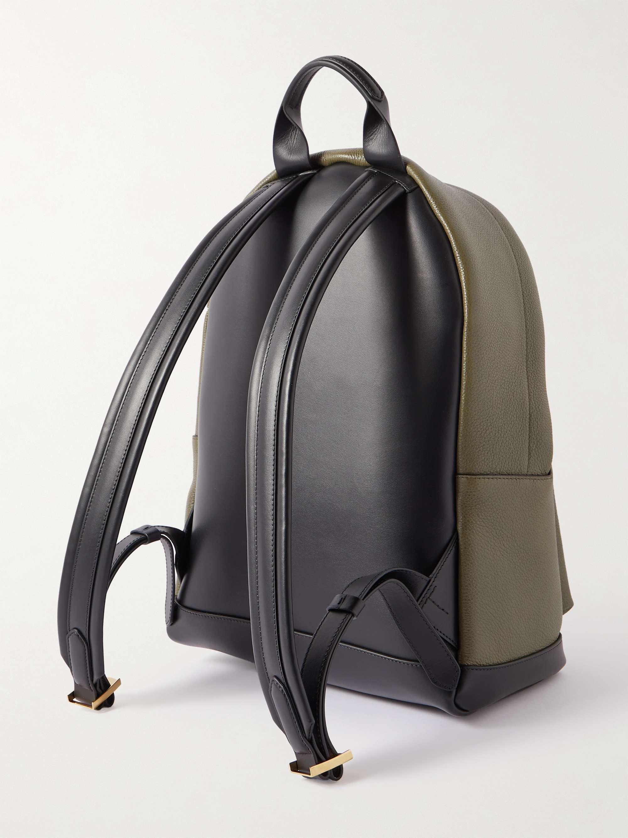 TOM FORD Buckley Pebble-Grain Leather Backpack