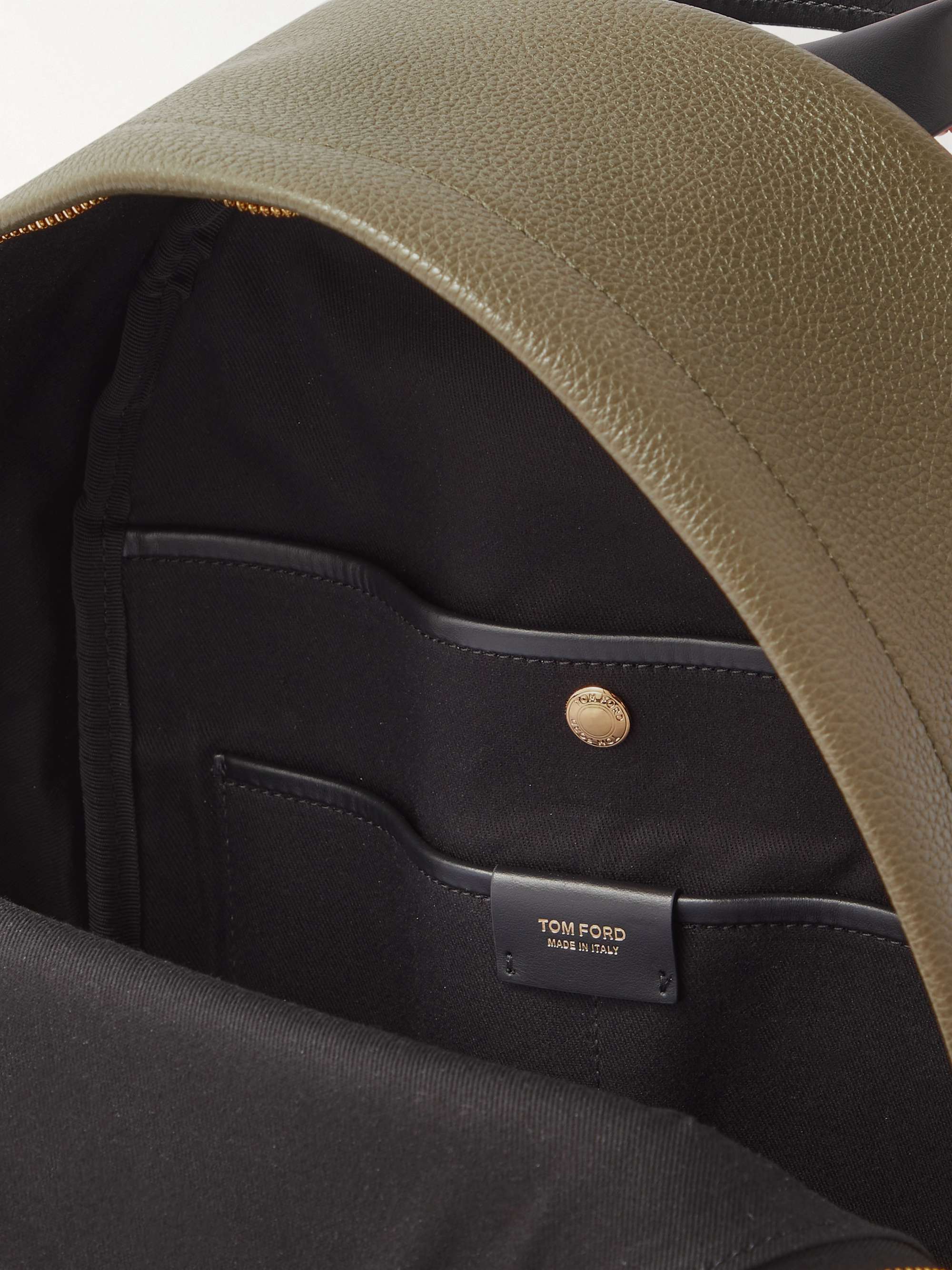 TOM FORD Buckley Pebble-Grain Leather Backpack