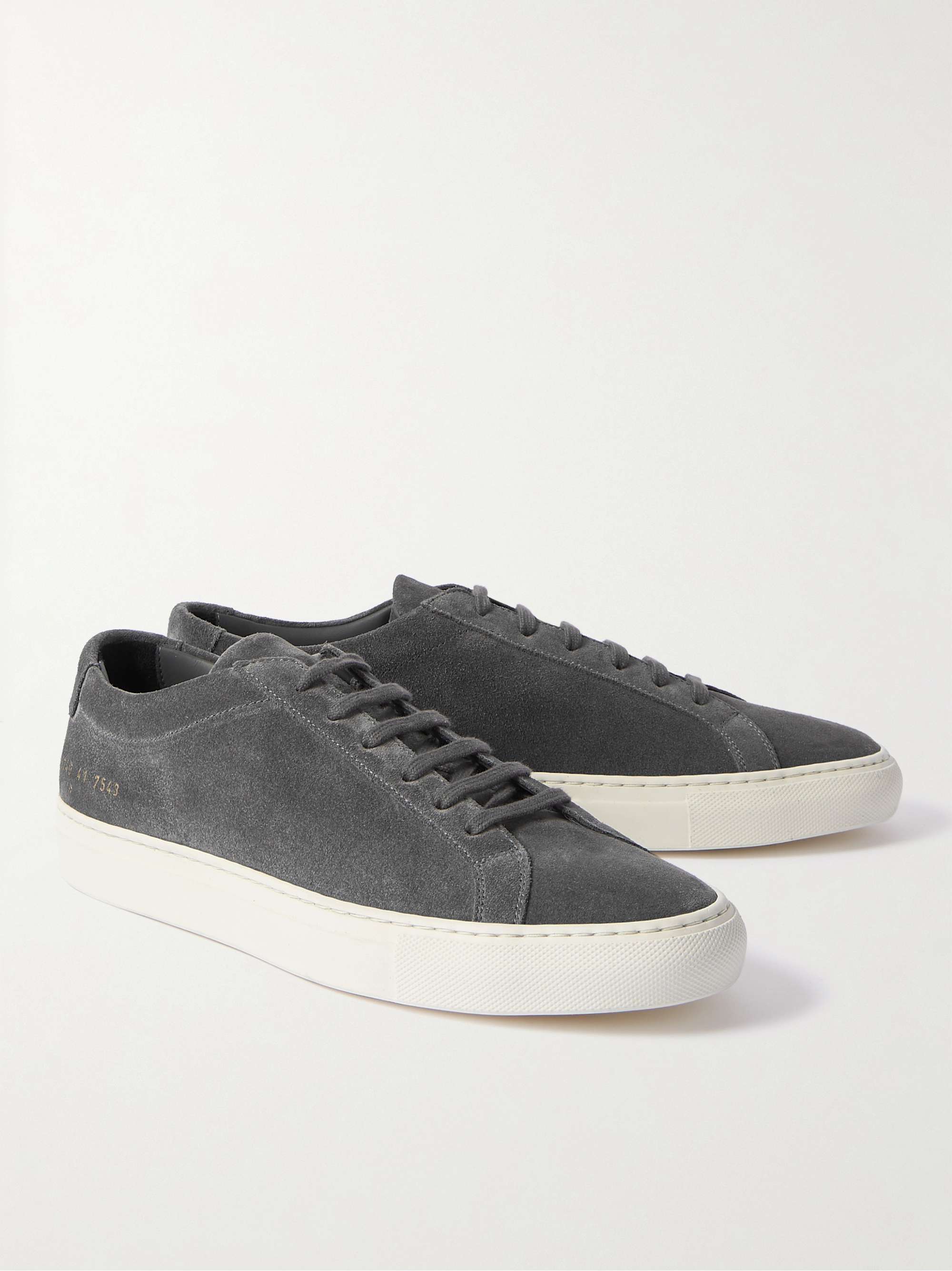 COMMON PROJECTS Achilles Low Suede Sneakers
