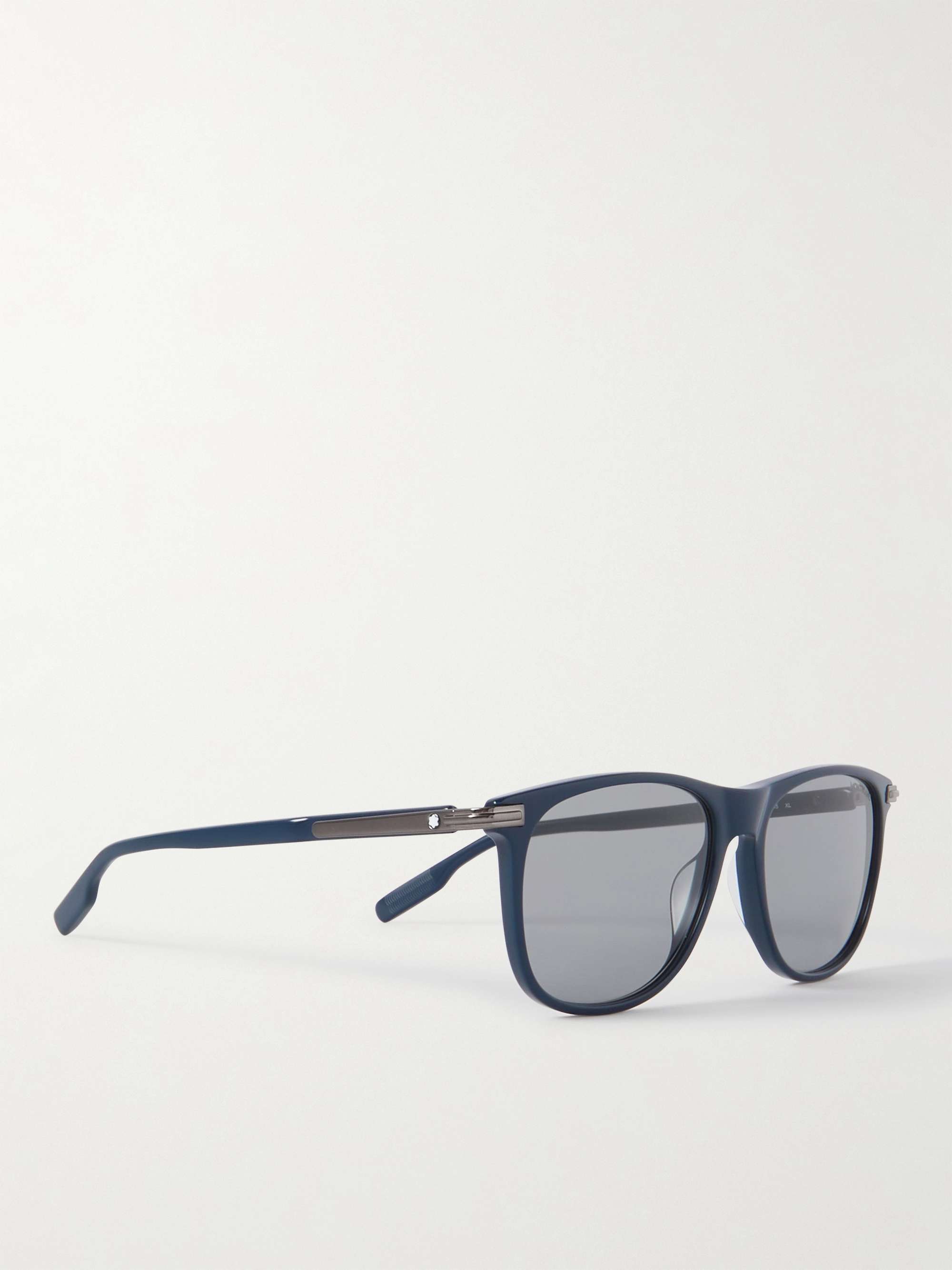 MONTBLANC Square-Frame Acetate Sunglasses