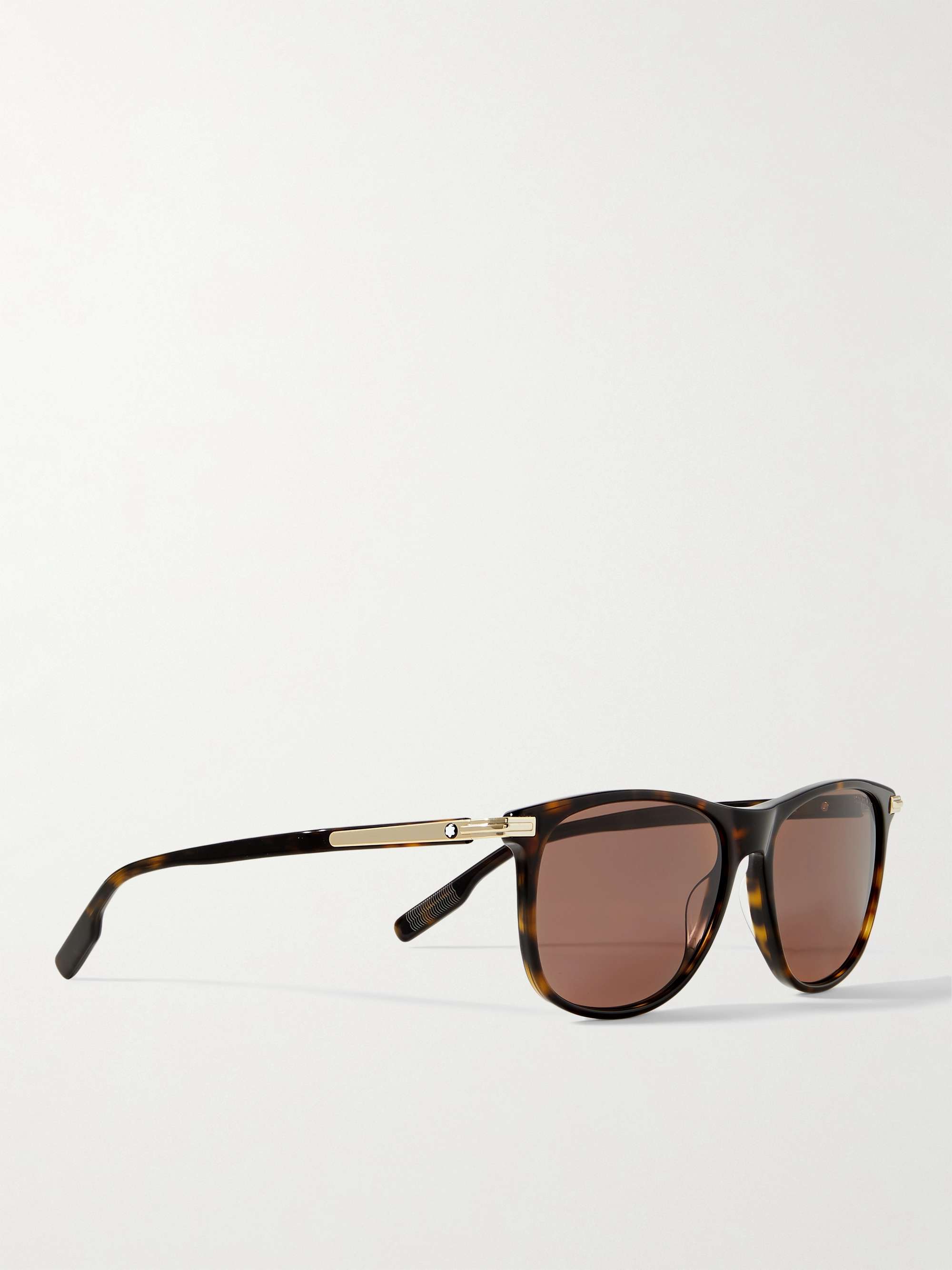 MONTBLANC Square-Frame Acetate Sunglasses