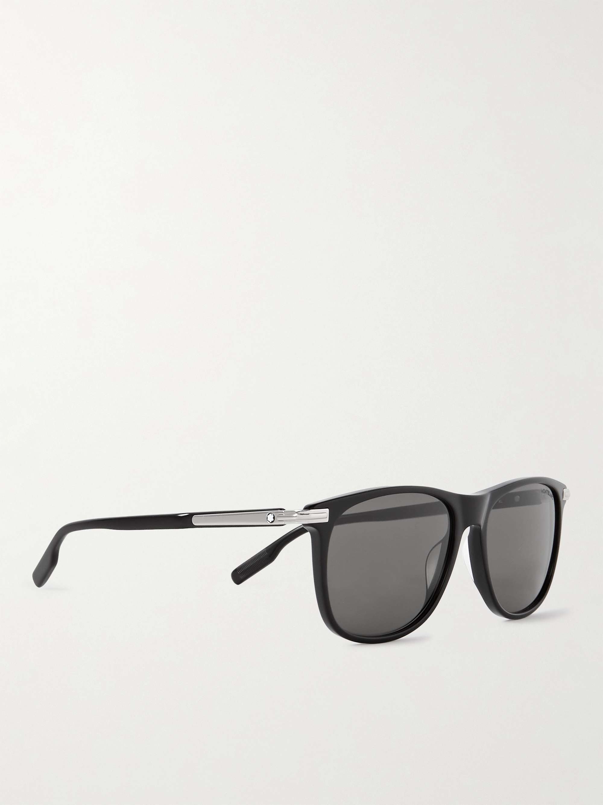 MONTBLANC Square-Frame Acetate Sunglasses