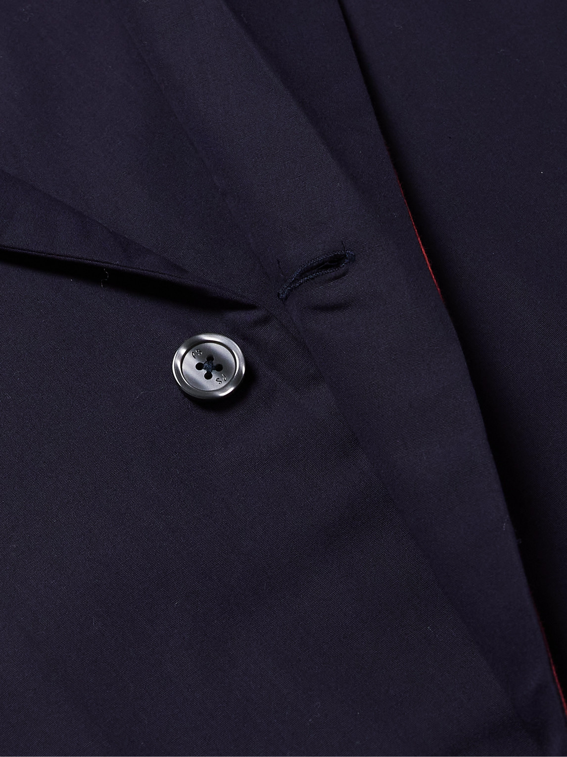 Shop Paul Smith Cotton-poplin Pyjama Set In Blue