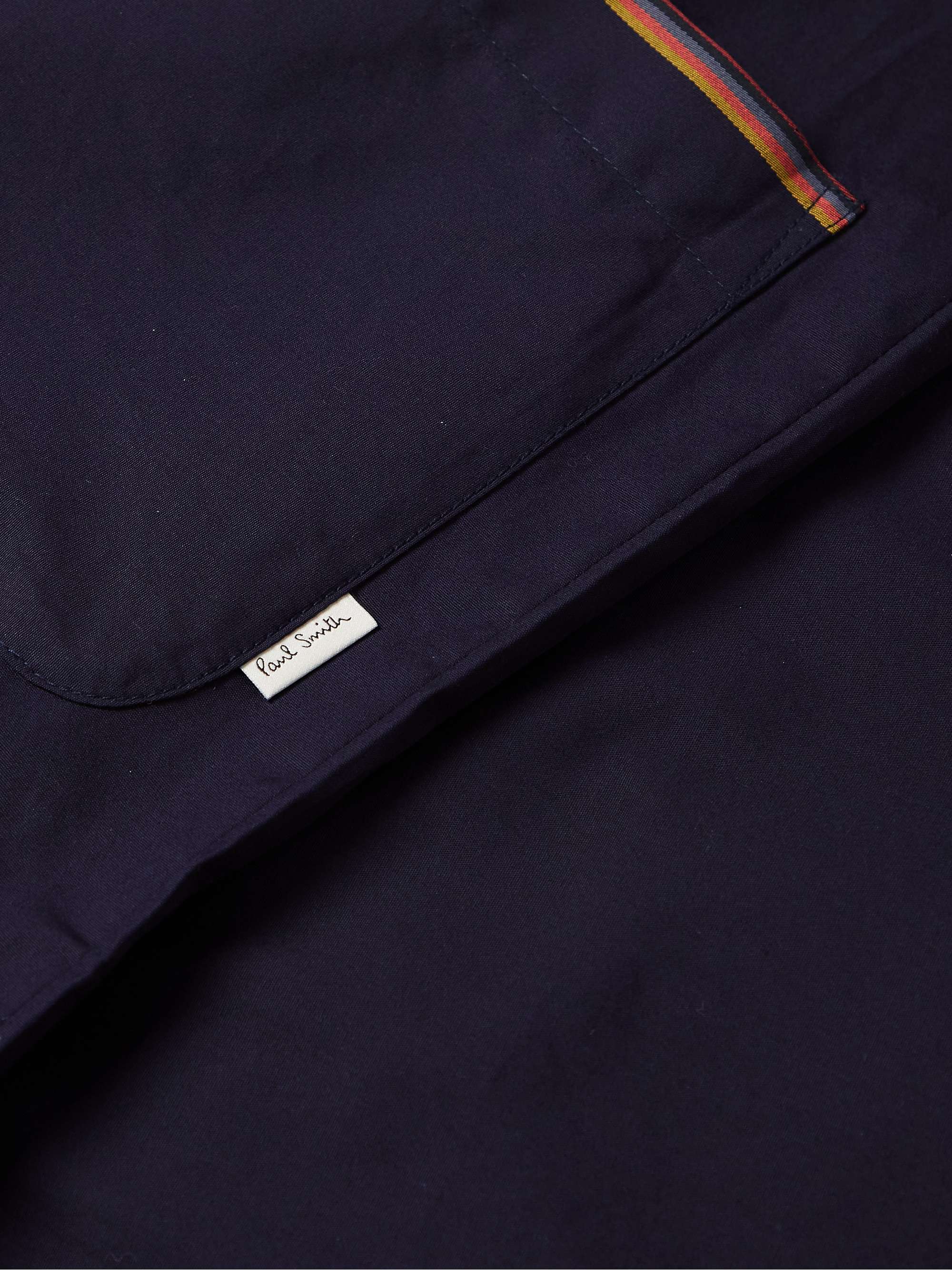 PAUL SMITH Cotton-Poplin Pyjama Set