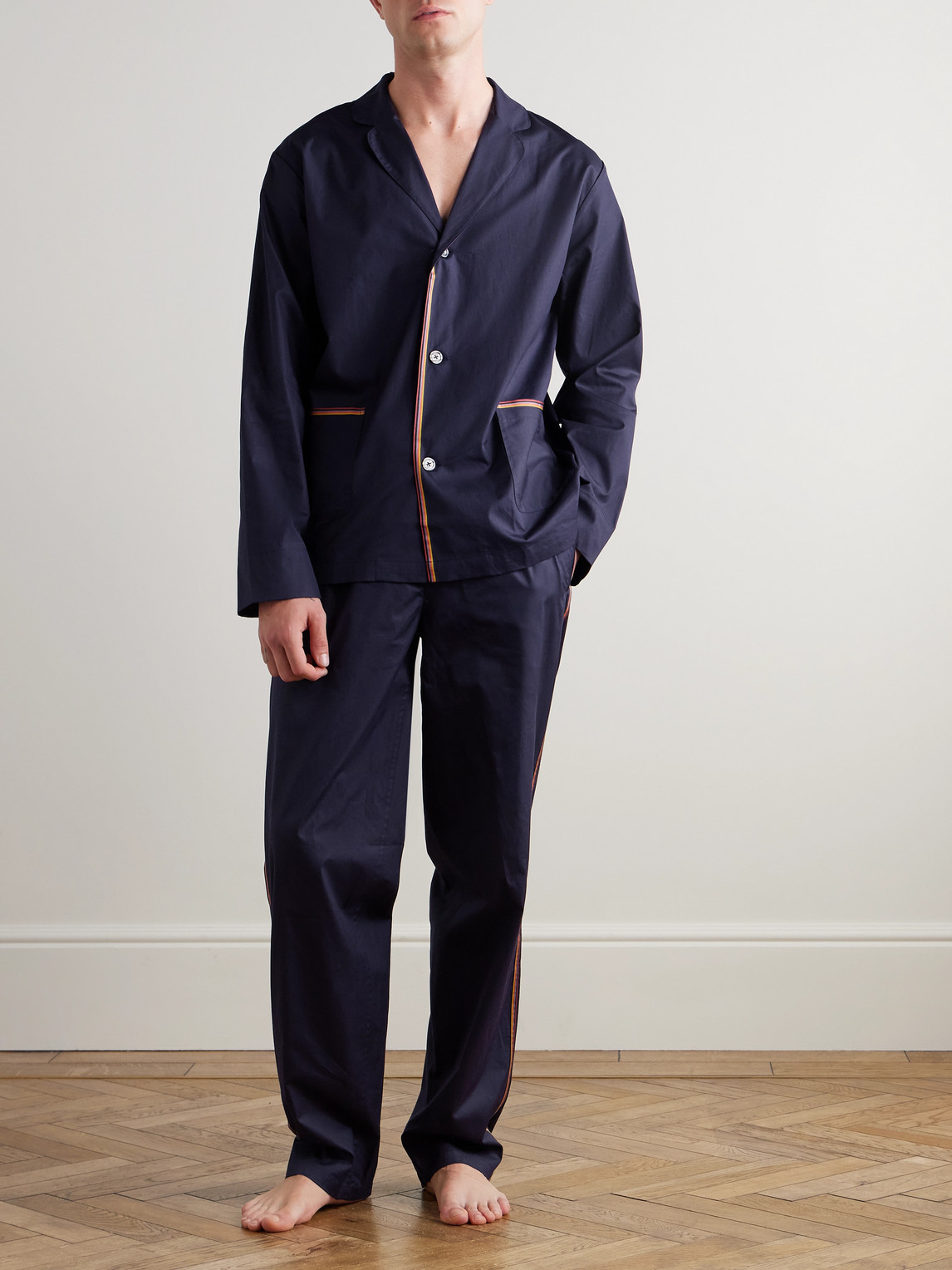PAUL SMITH COTTON-POPLIN PYJAMA SET
