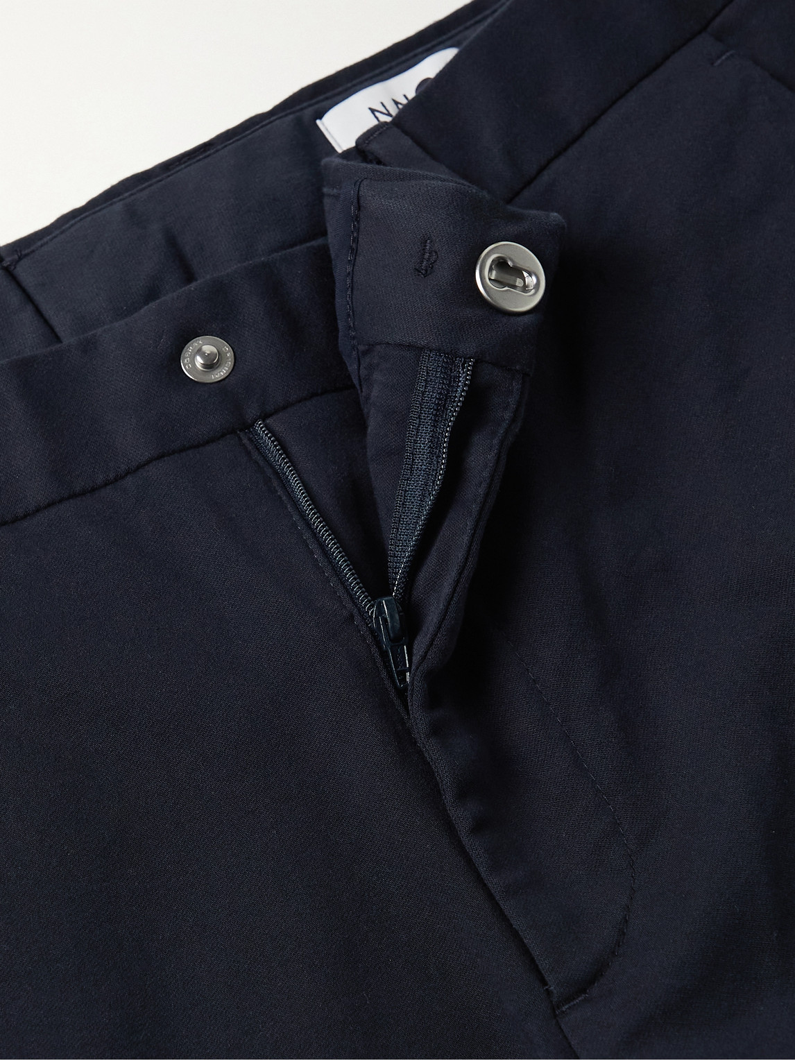 Nn07 Marco 1400 Slim Fit Chinos In Blue