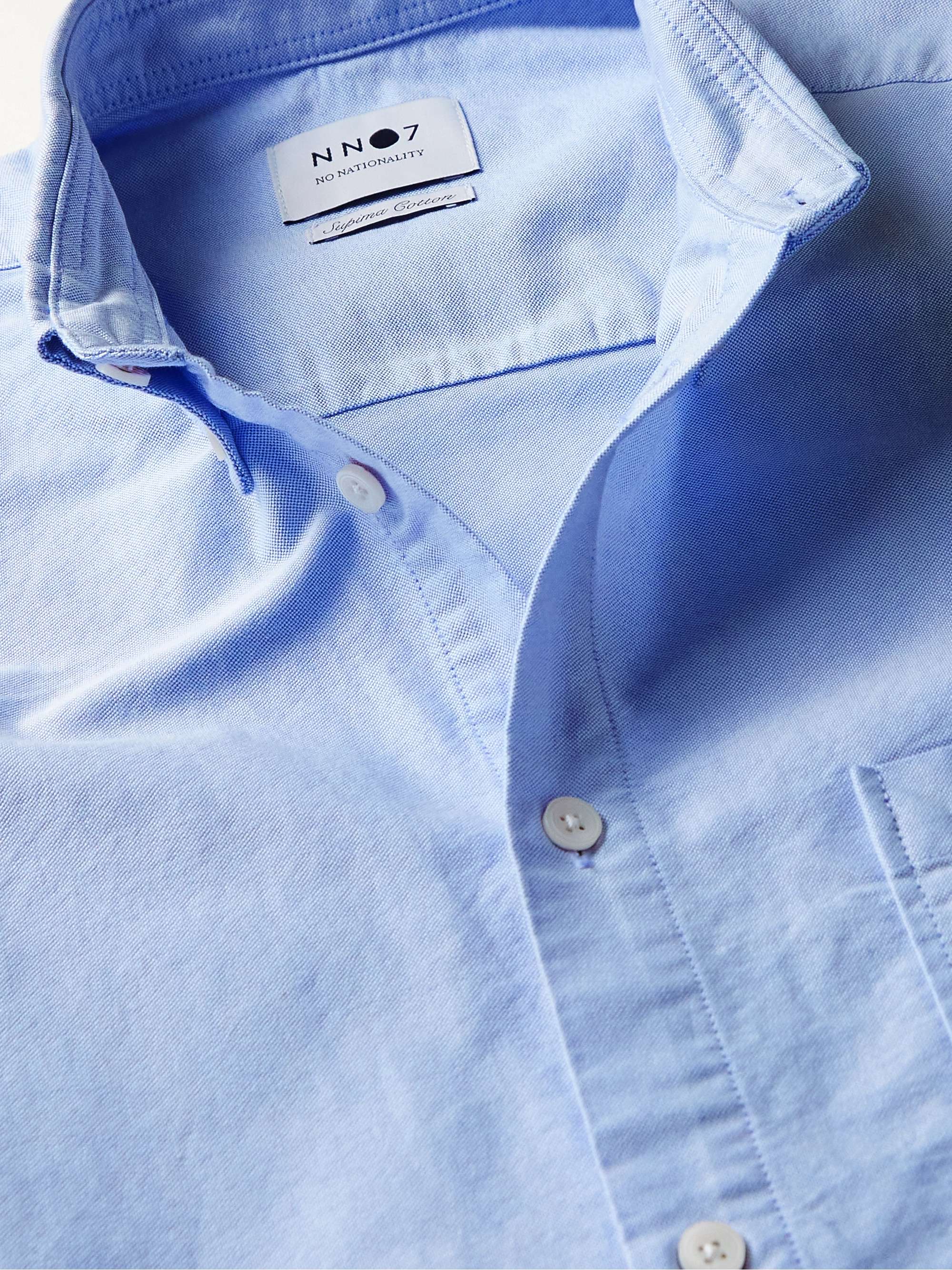 NN07 Arne ButtonDown Collar Supima Cotton Oxford Shirt for Men MR PORTER