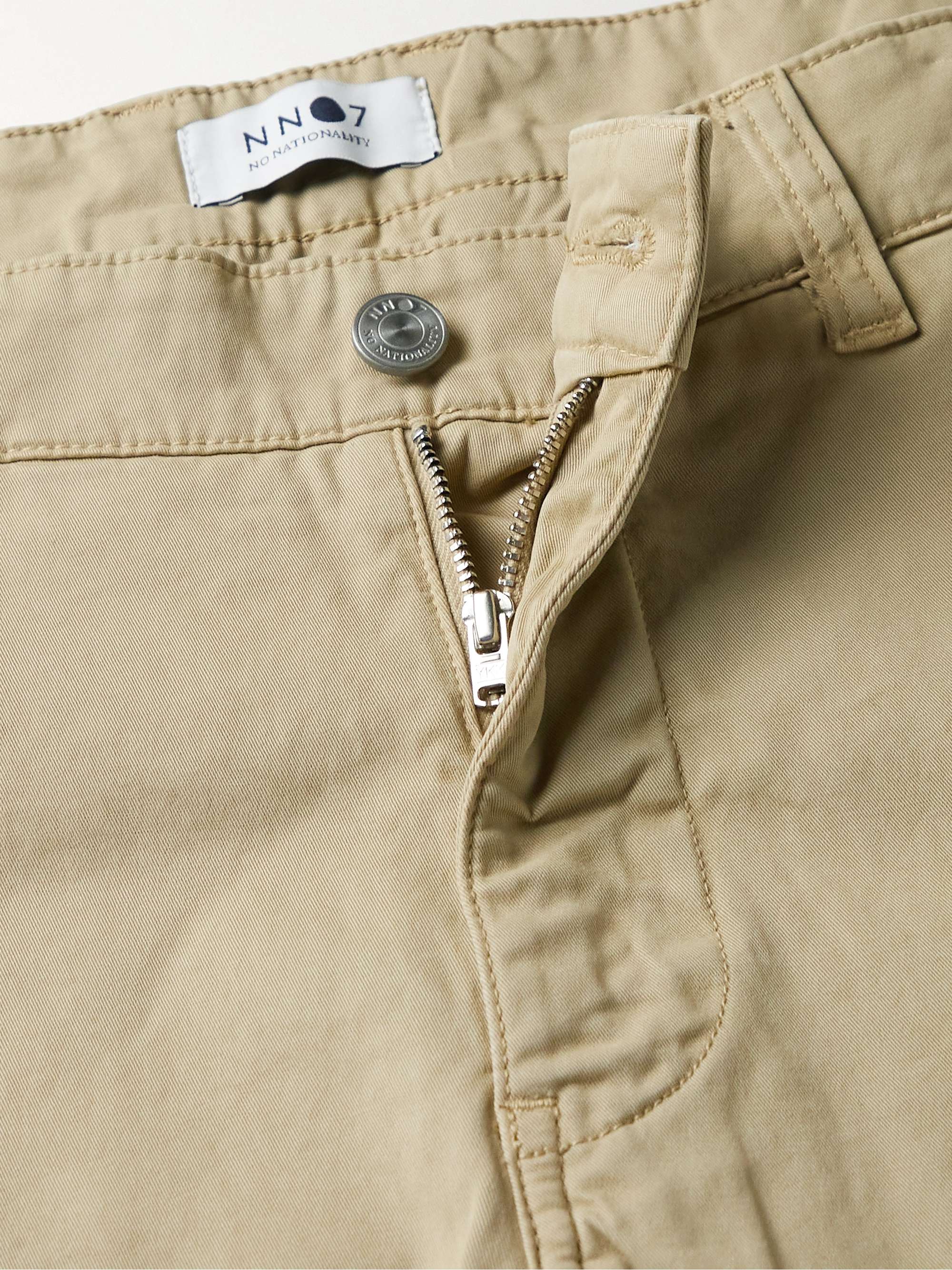 NN07 Marco Slim-Fit Cotton-Blend Twill Chinos