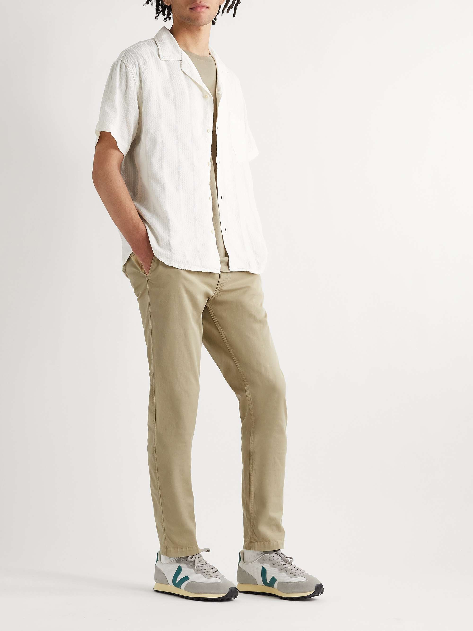 NN07 Marco Slim-Fit Cotton-Blend Twill Chinos