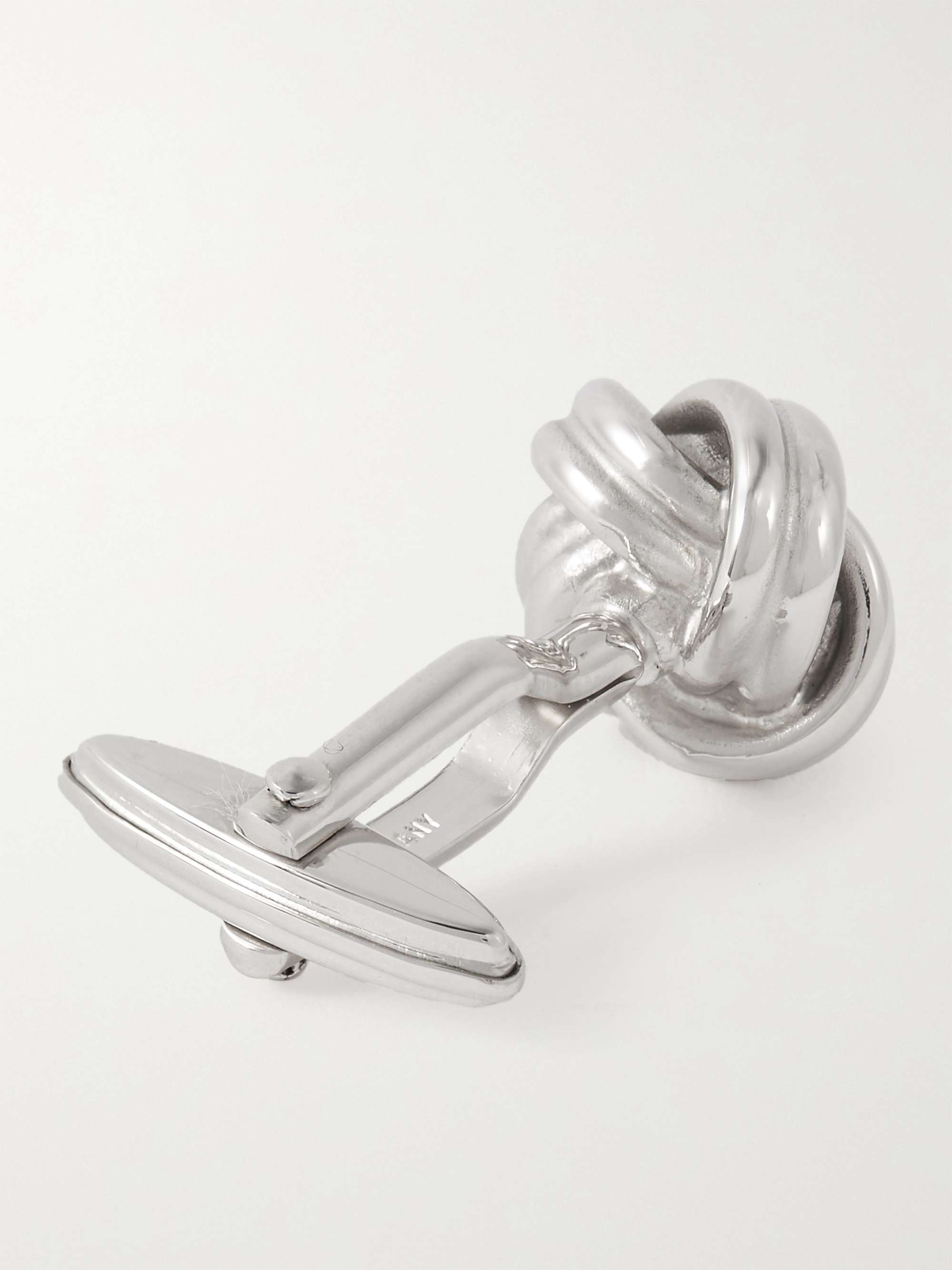 LANVIN Platinum-Plated Cufflinks