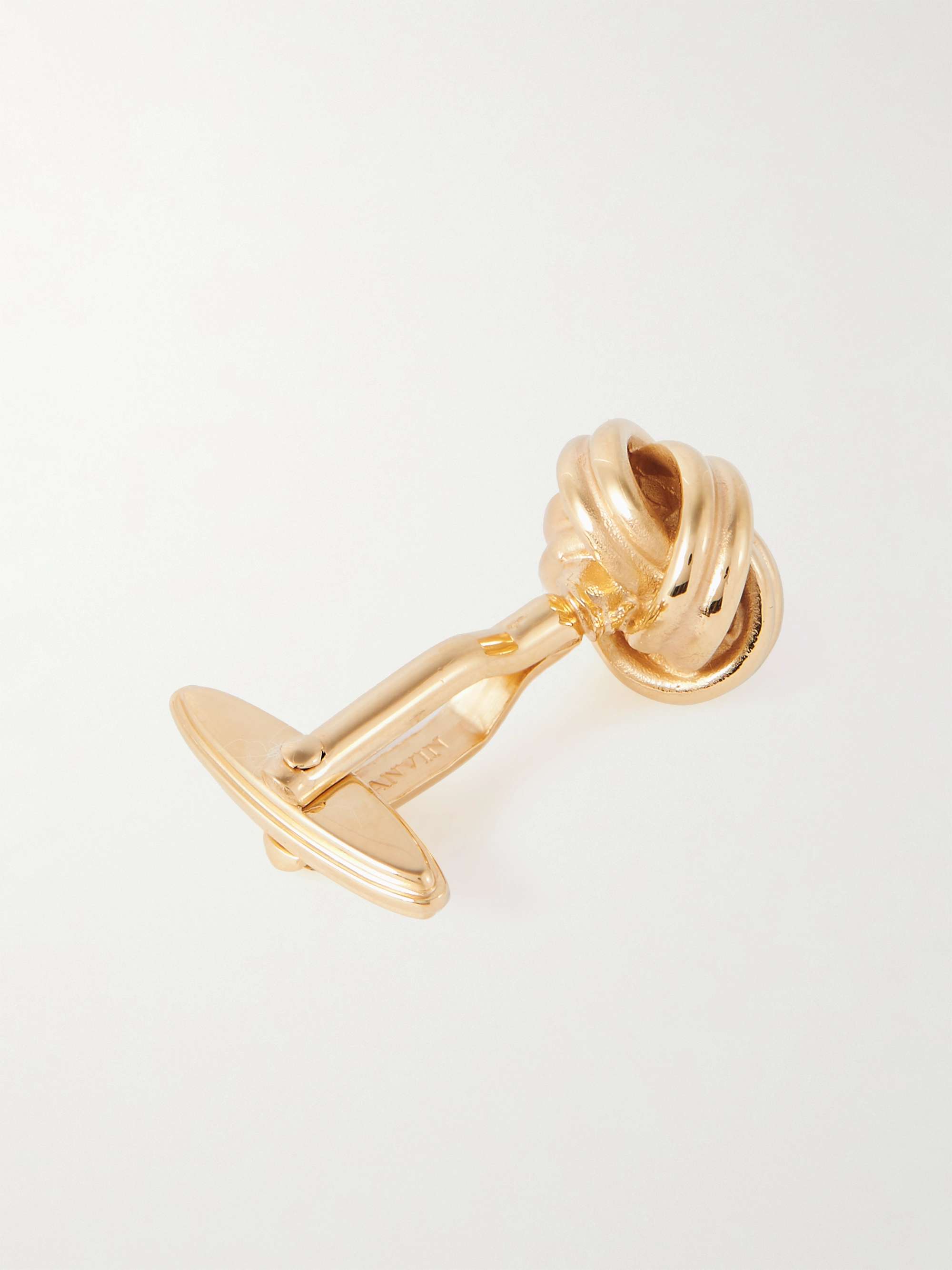 LANVIN Knot Gold-Plated Cufflinks