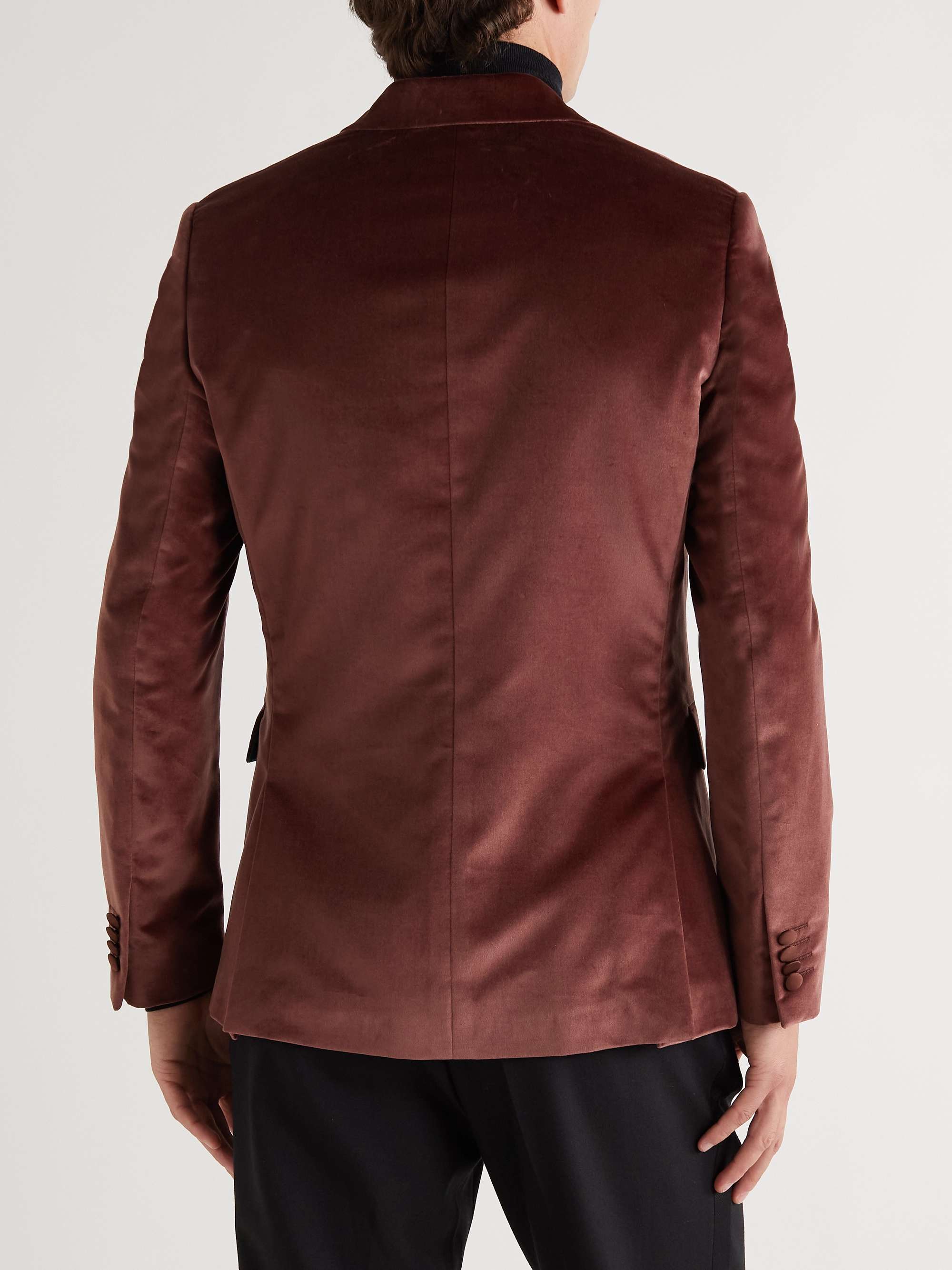 PAUL SMITH Slim-Fit Cotton-Velvet Tuxedo Jacket