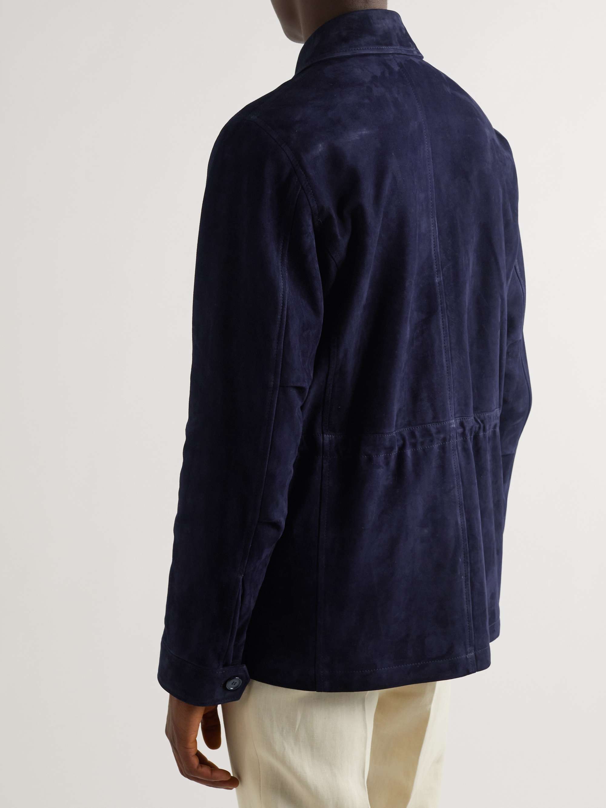 PAUL SMITH Suede Field Jacket