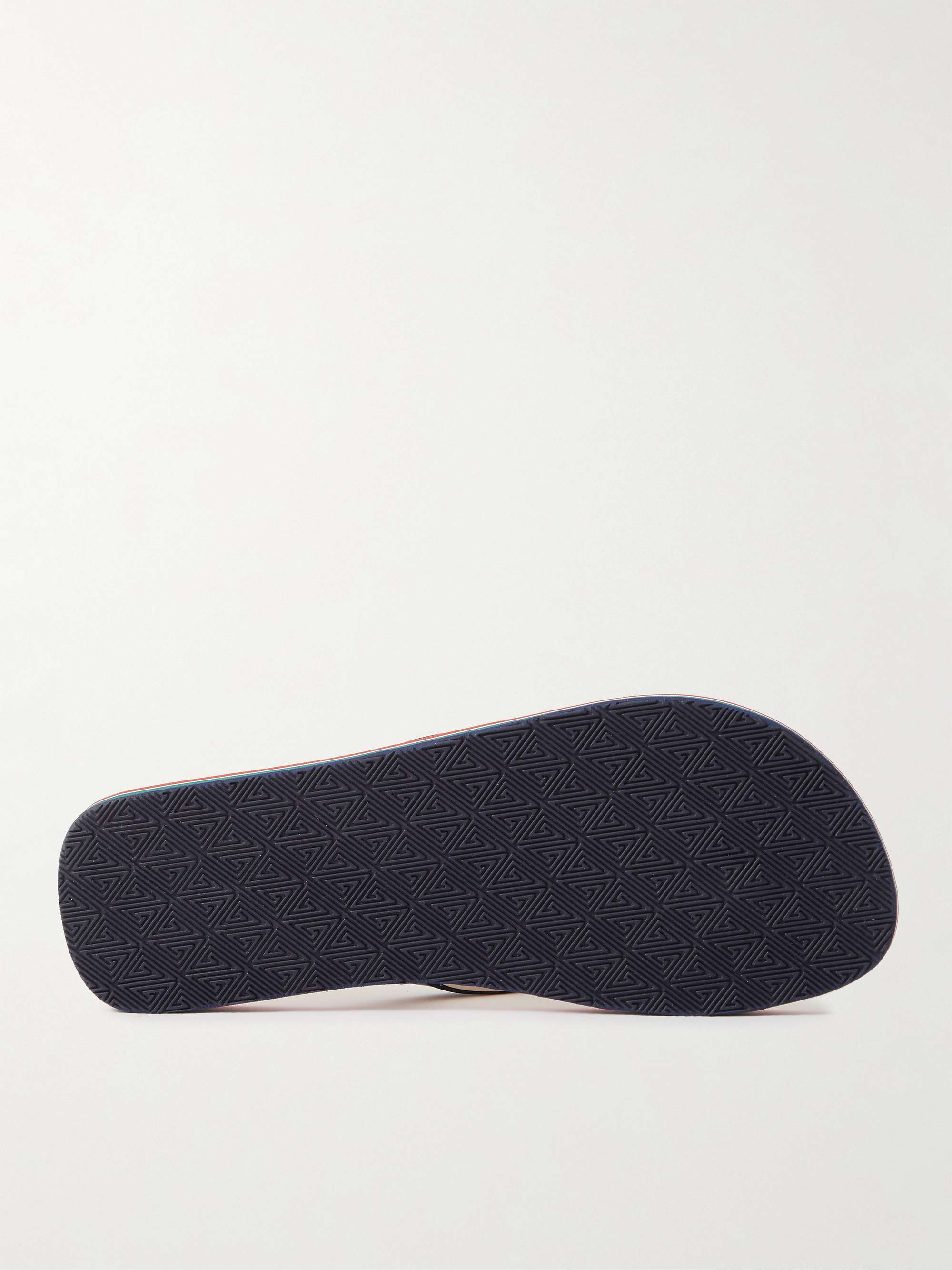 ORLEBAR BROWN Haston Logo-Debossed Rubber and Cork Flip Flops