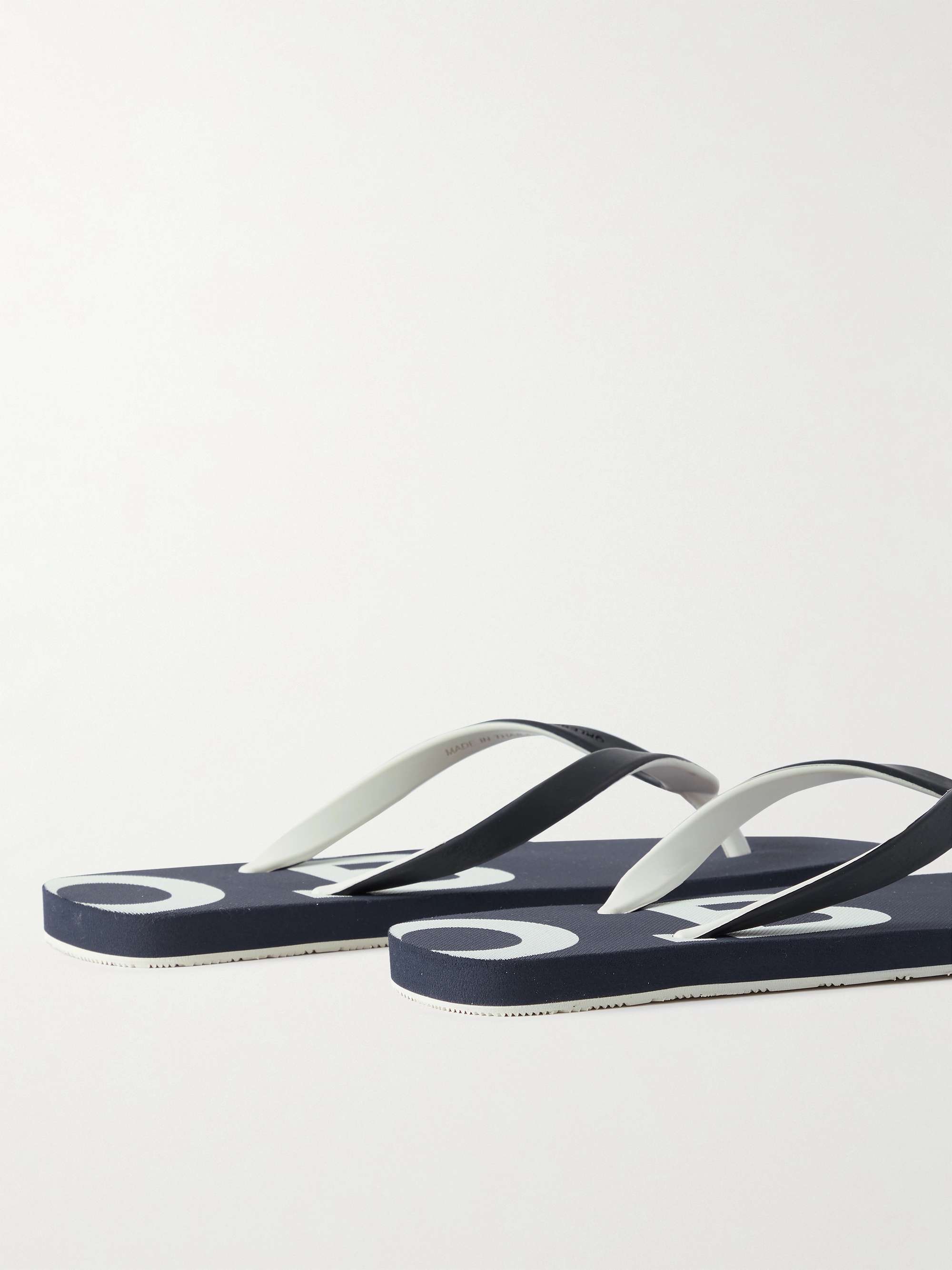 ORLEBAR BROWN Haston Logo-Debossed Rubber Flip Flops