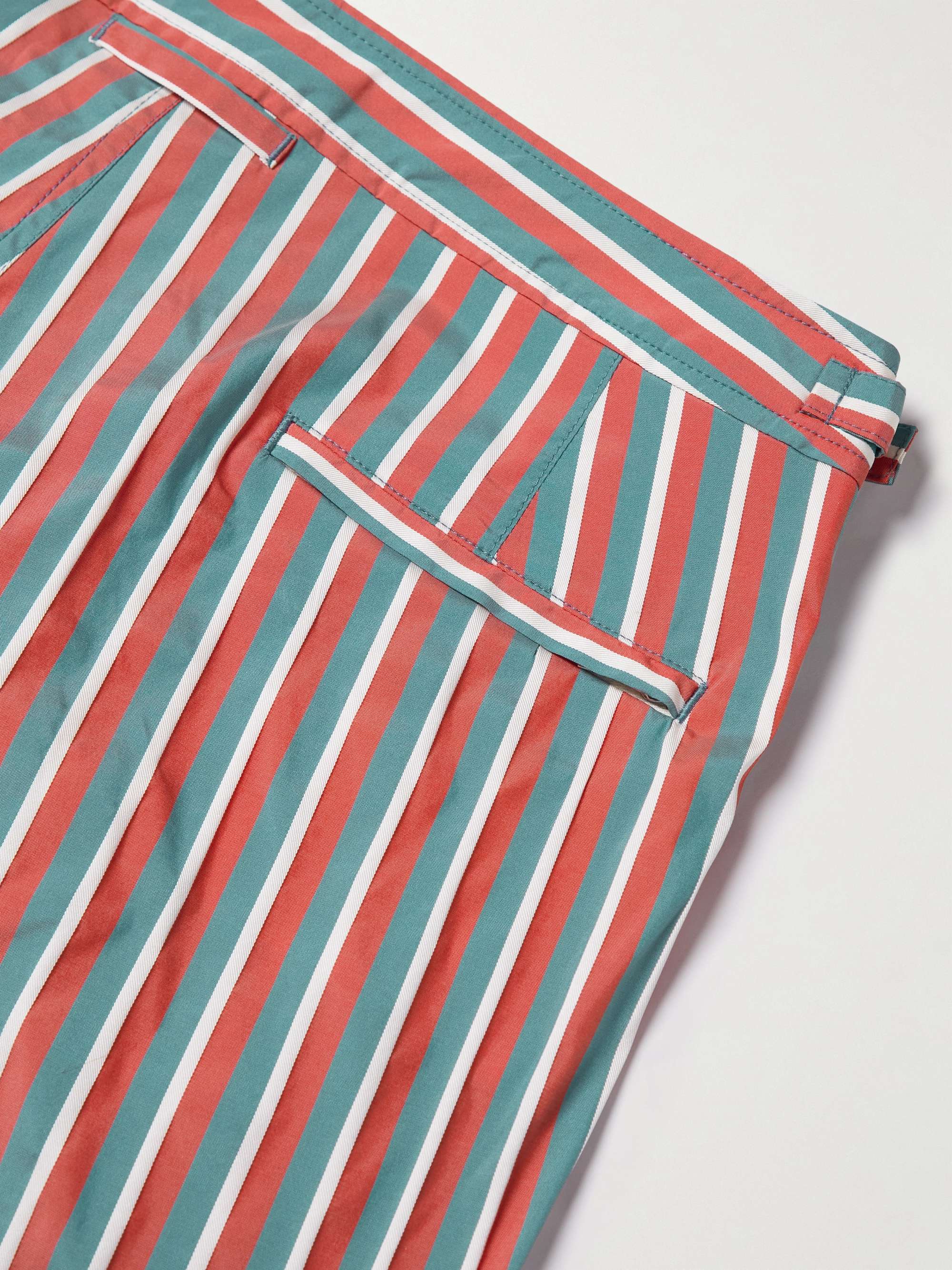 ORLEBAR BROWN Bulldog Straight-Leg Mid-Length Cotton-Blend Swim Shorts