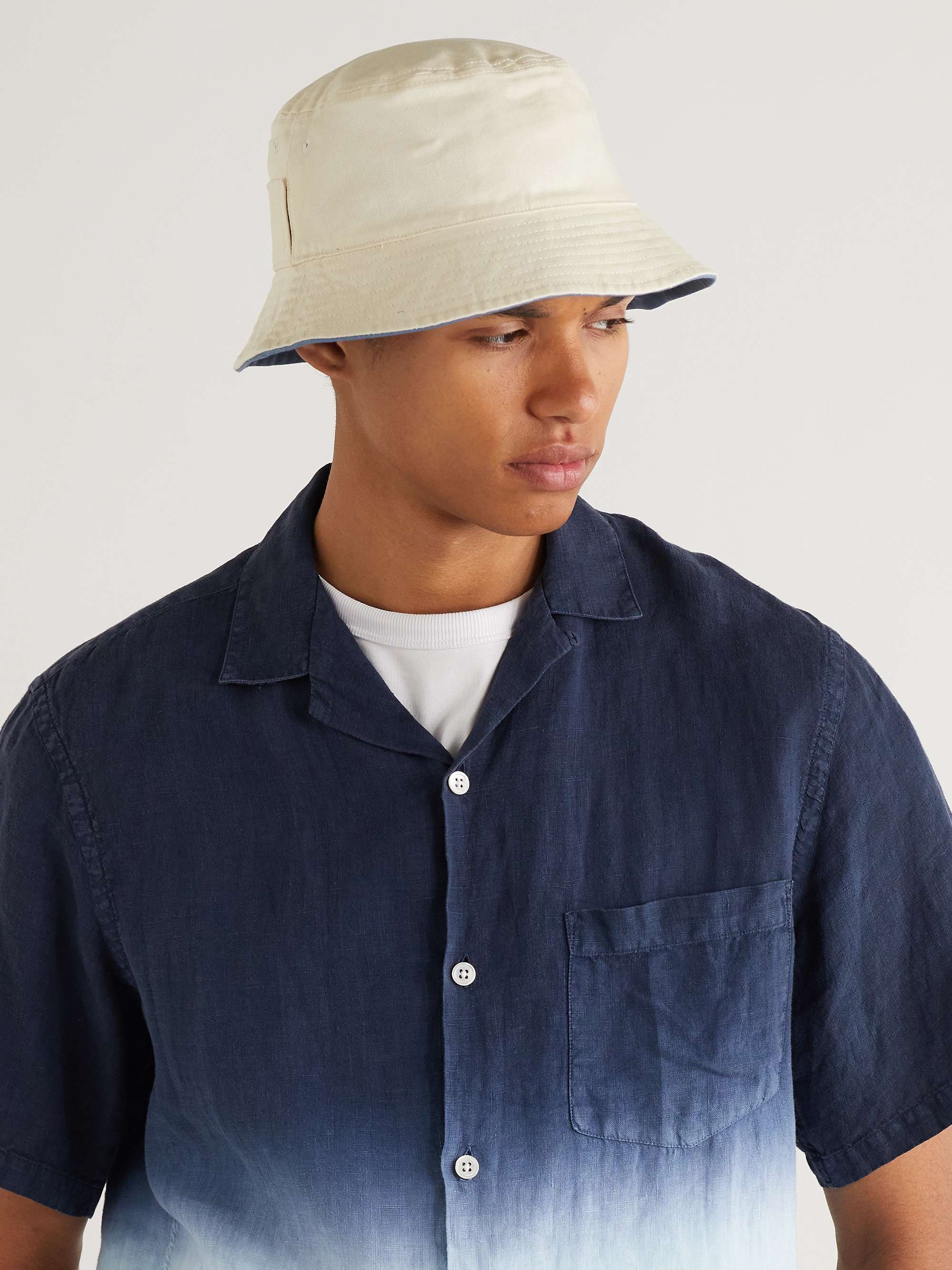ONIA Reversible Cotton-Twill Bucket Hat