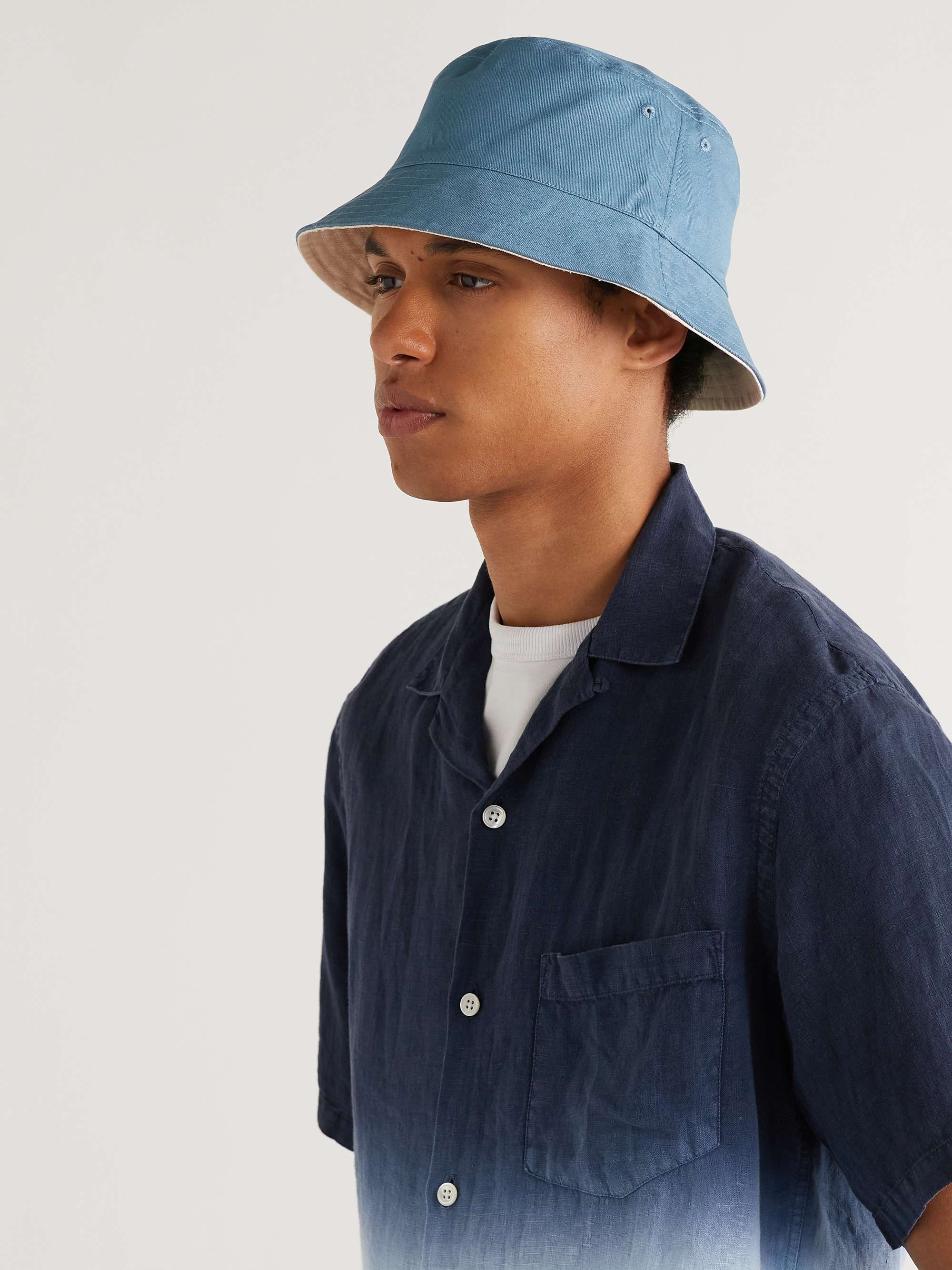 ONIA Reversible Cotton-Twill Bucket Hat