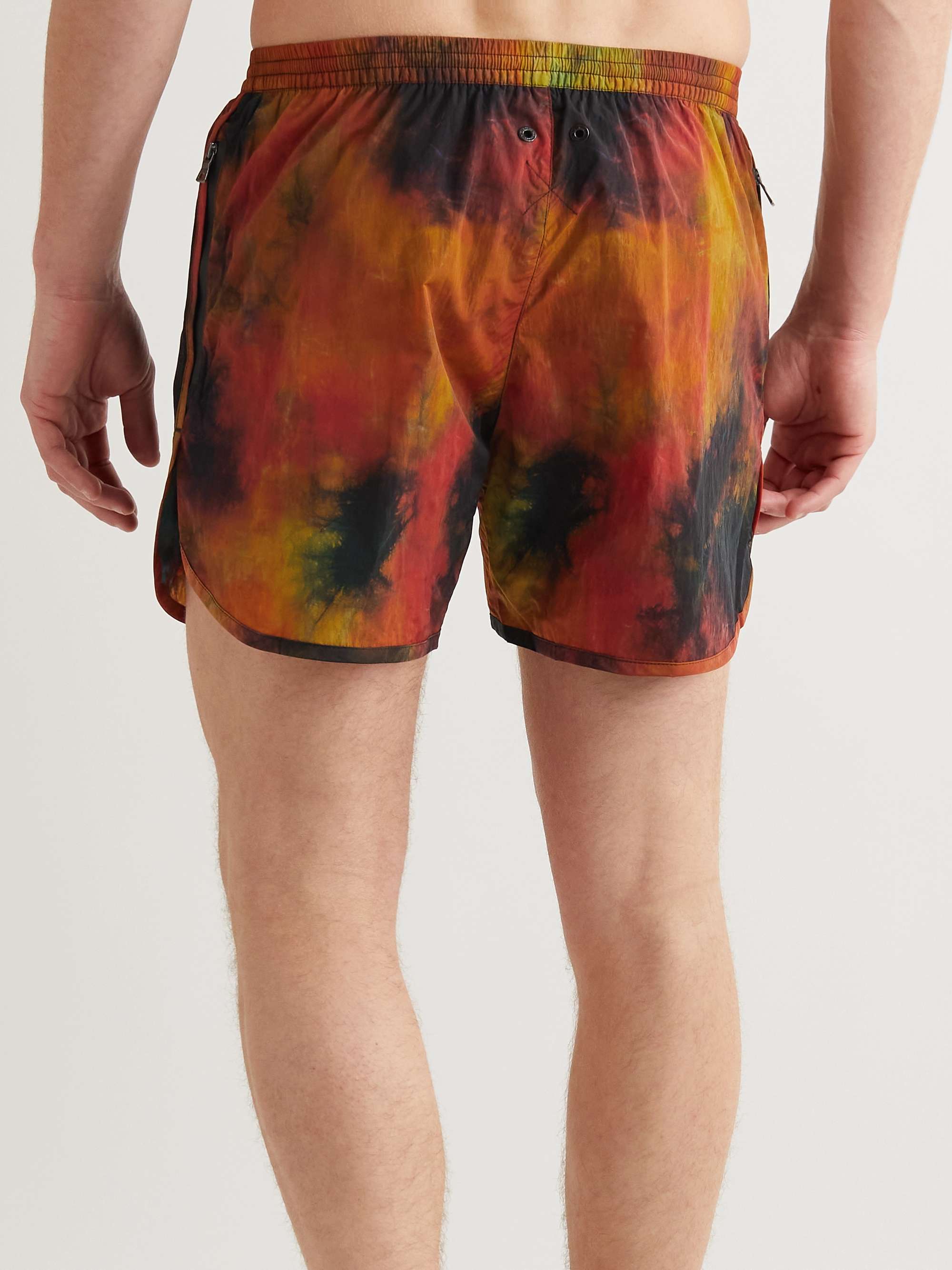TRUE TRIBE Wild Steve Straight-Leg Mid-Length ECONYL® Swim Shorts