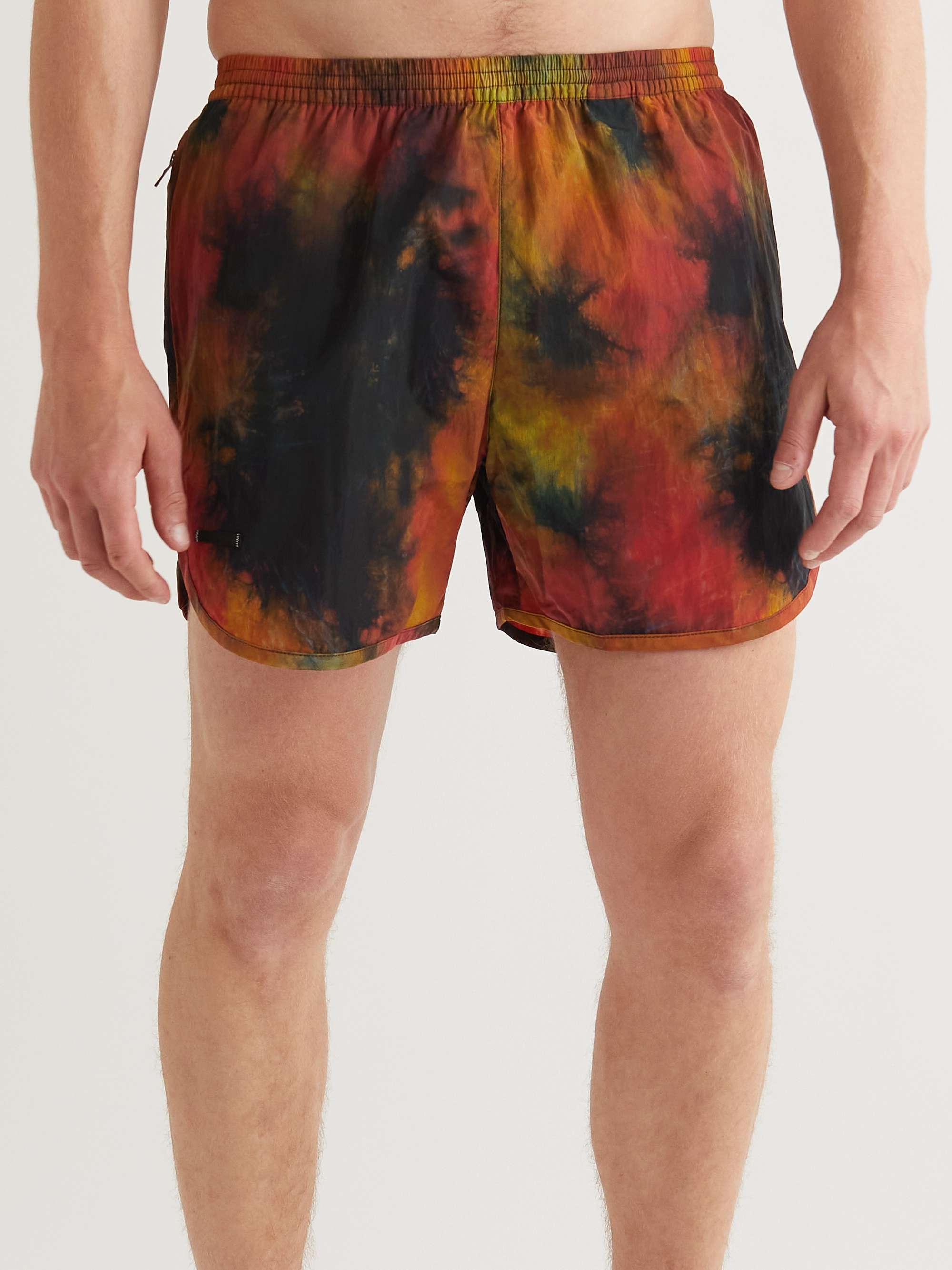 TRUE TRIBE Wild Steve Straight-Leg Mid-Length ECONYL® Swim Shorts