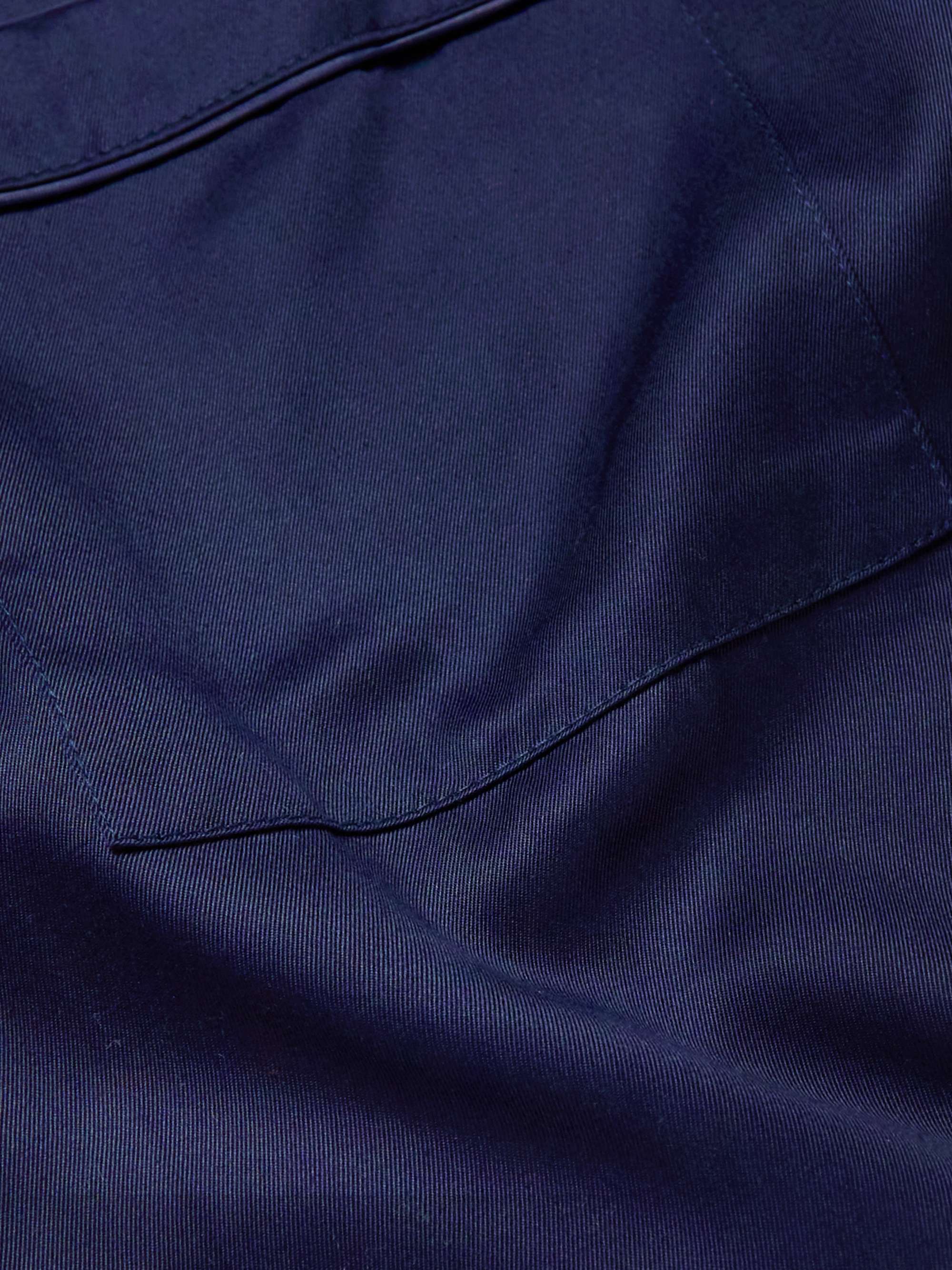 CDLP Home Satin-Trimmed Lyocell-Twill Pyjama Shirt