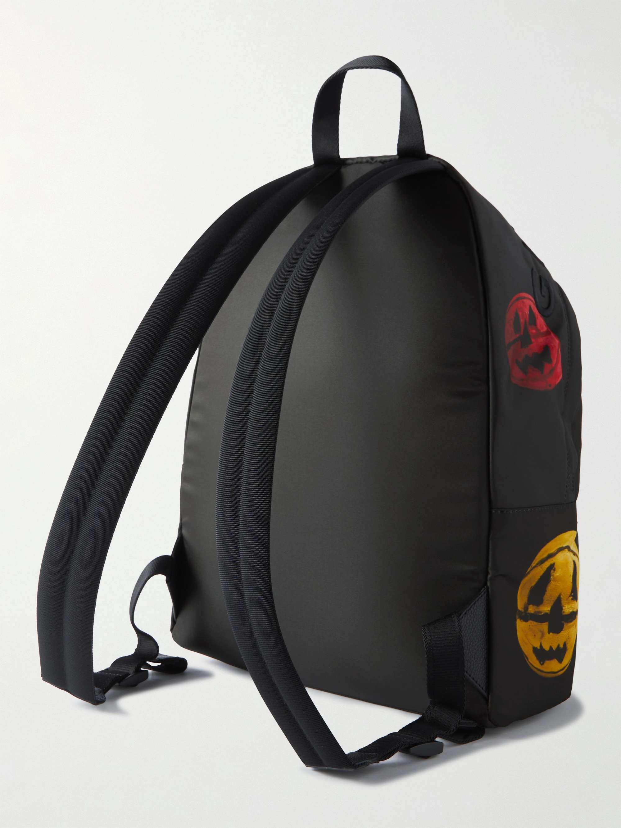 Logo-Embroidered Shell Backpack