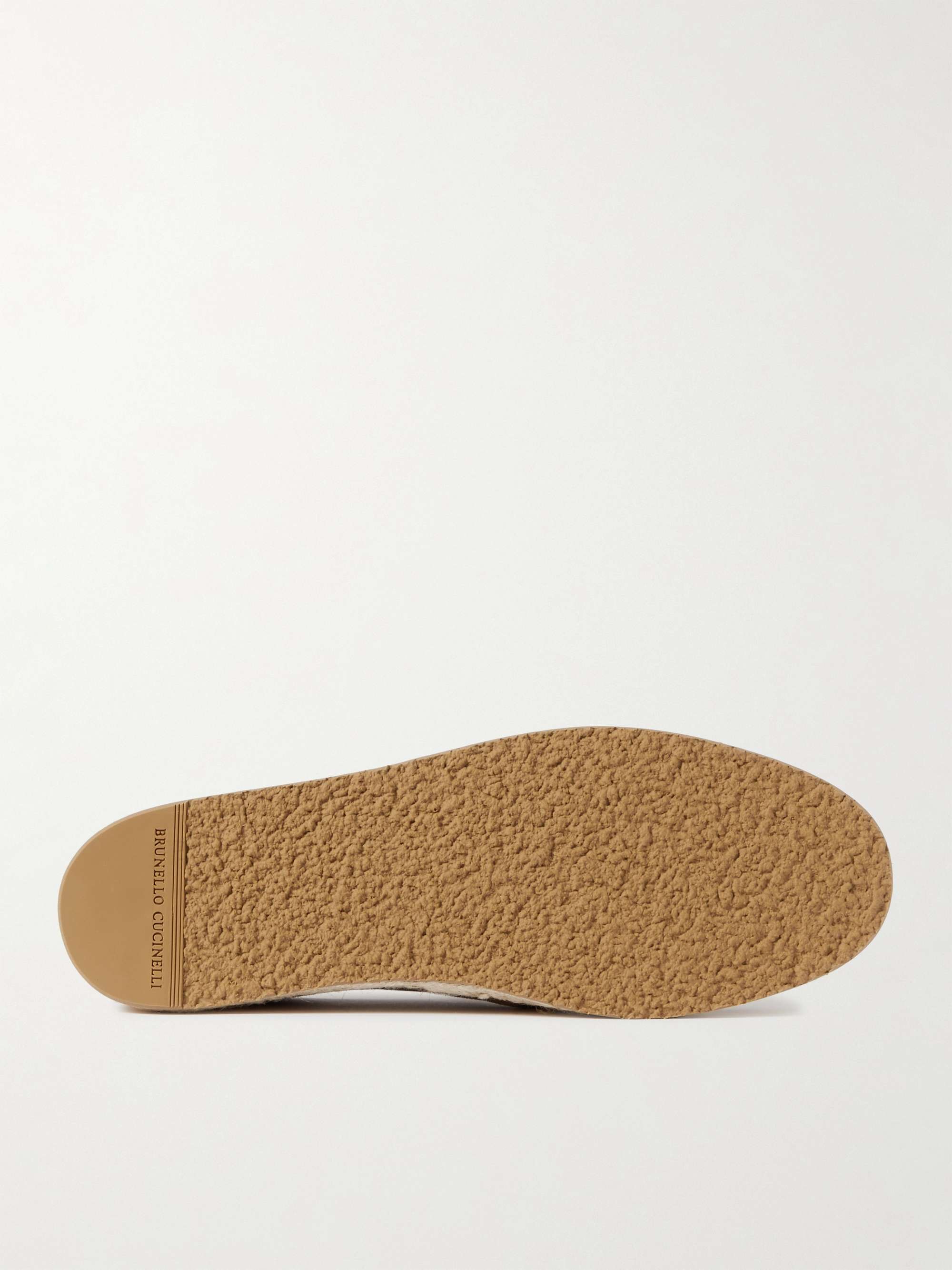 BRUNELLO CUCINELLI Suede Espadrilles