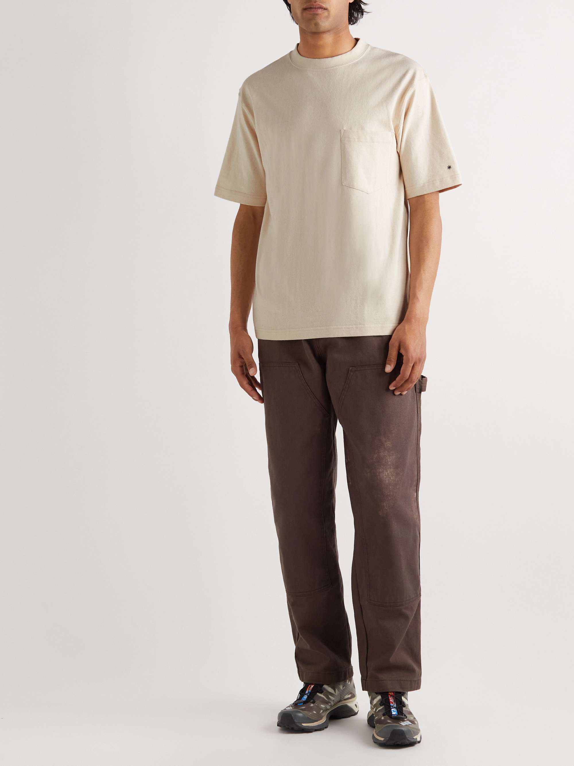 SNOW PEAK Recycled Cotton-Jersey T-Shirt for Men | MR PORTER
