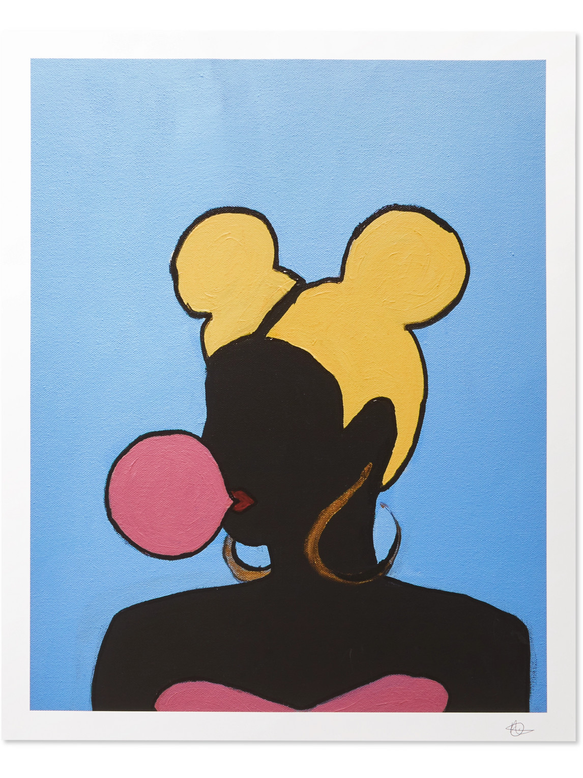 OBIDA – Abba Makama Gum Li from Dodorowski’s Lonely Hearts Club Print, 60 x 50cm