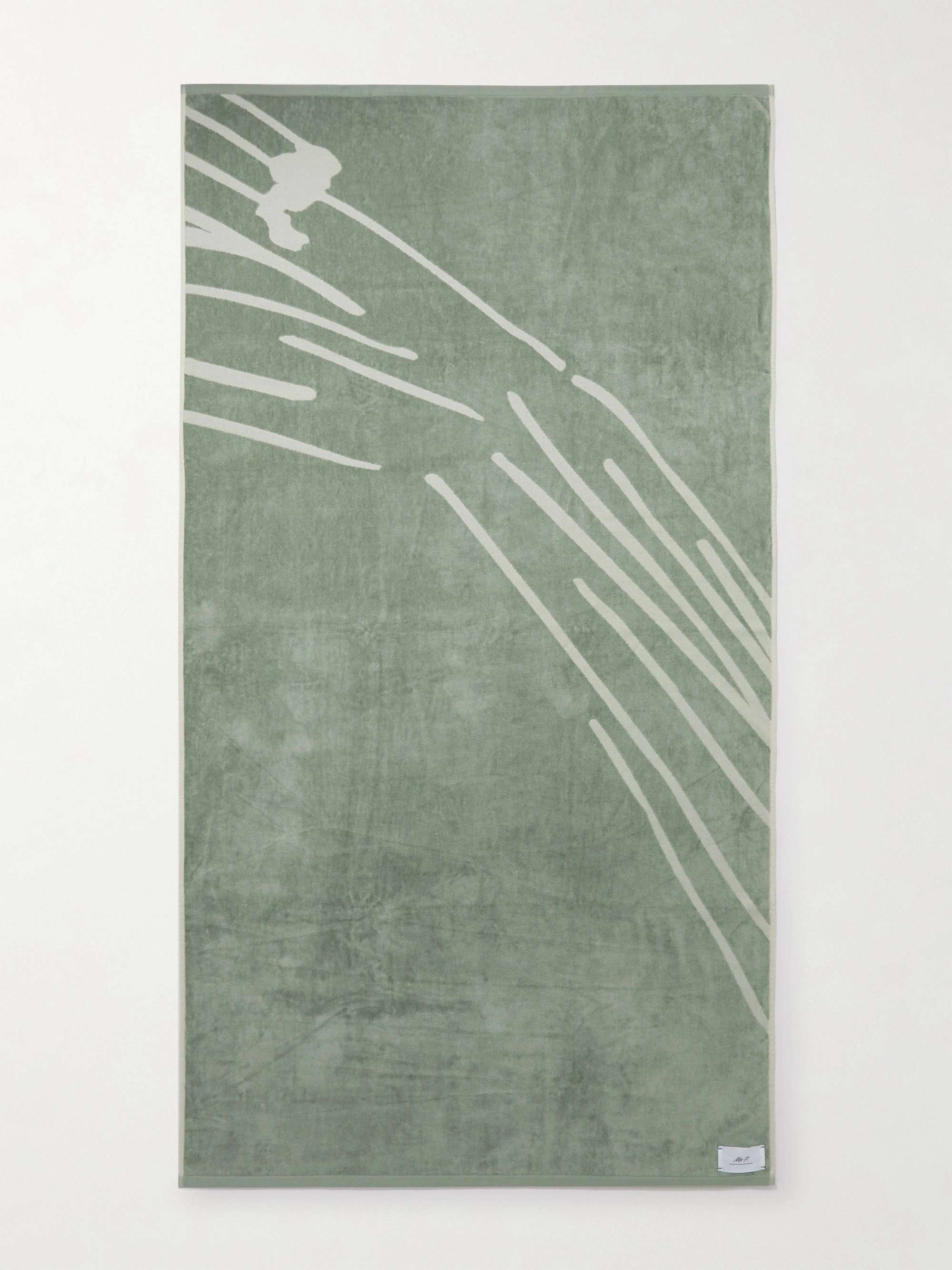 MR P. Beni Cotton-Terry Jacquard Beach Towel