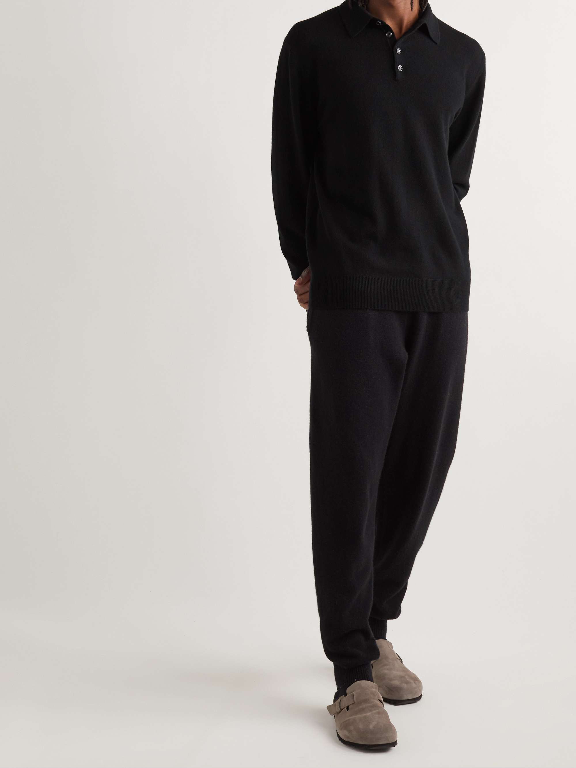 ALLUDE Cashmere Polo Shirt for Men | MR PORTER