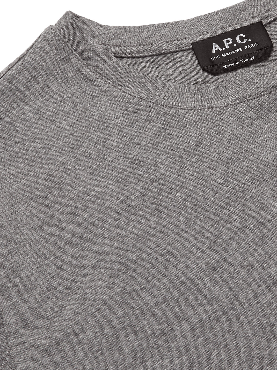 Apc A.p.c. T.shirt In Gray