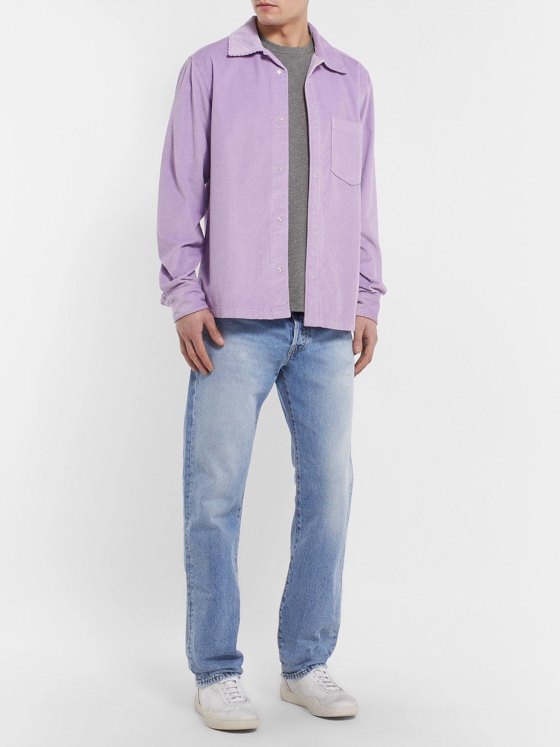 Apc A.p.c. T.shirt In Gray