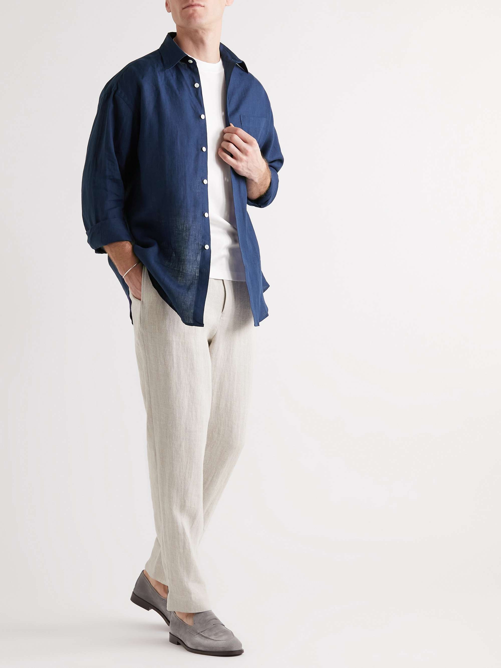 ANDERSON & SHEPPARD Linen Shirt