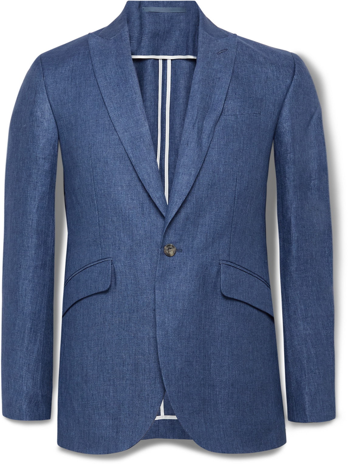 Ebury Slim-Fit Linen Suit Jacket