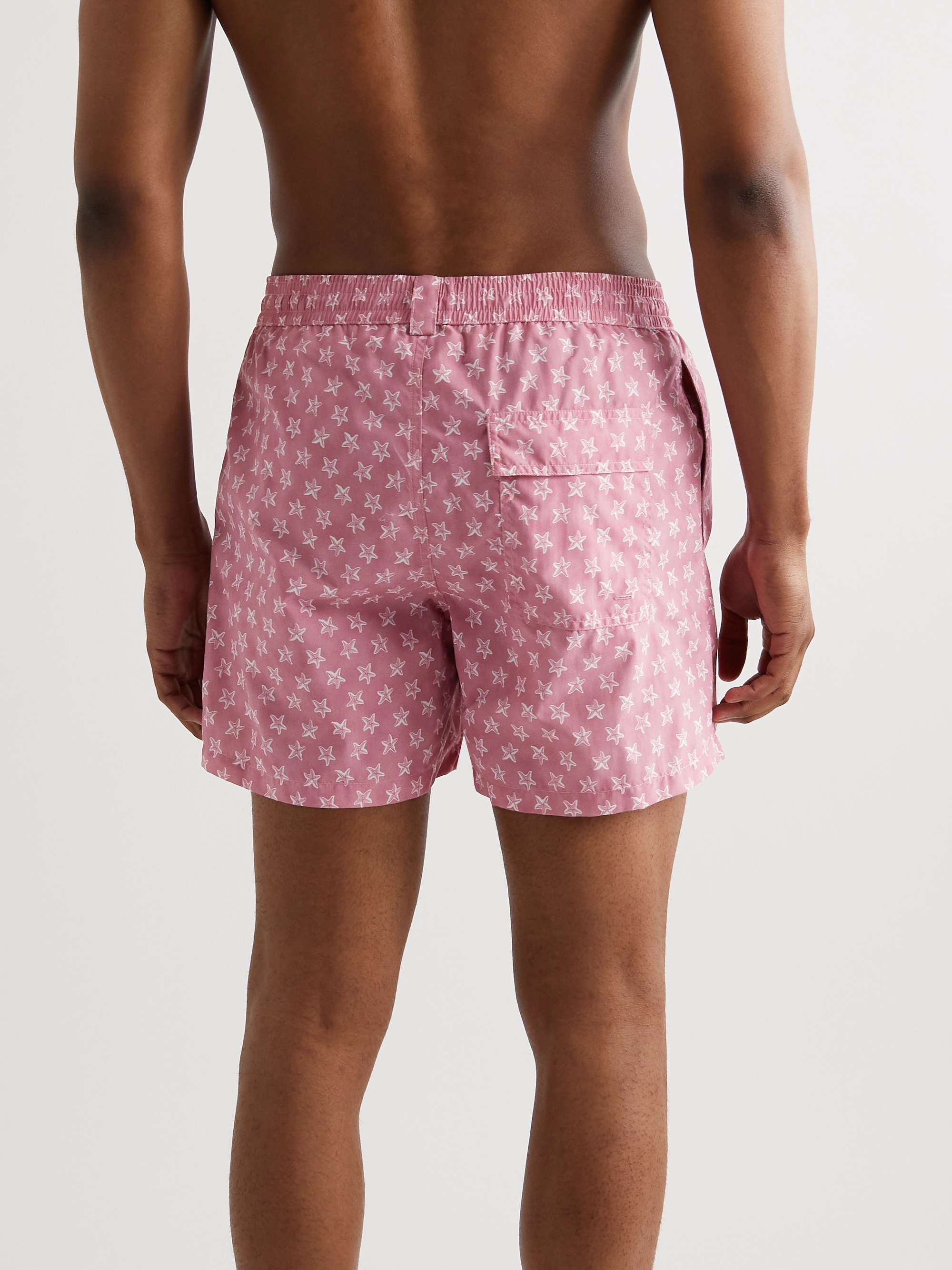 LORO PIANA Mid-Length Printed Swim Shorts