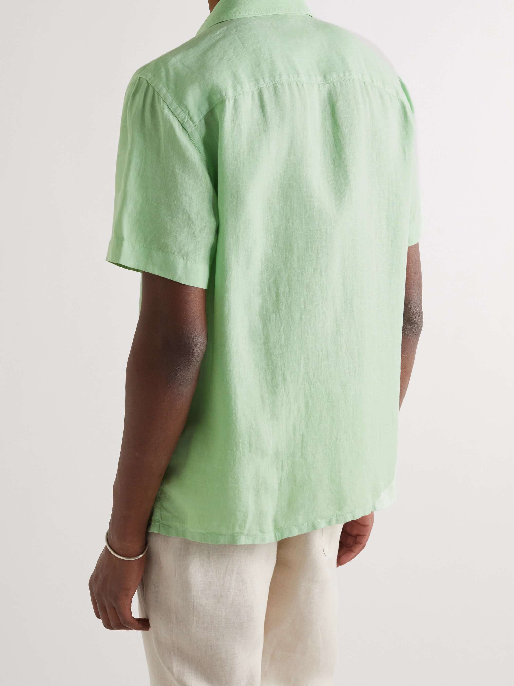 LORO PIANA Oliver Linen Shirt