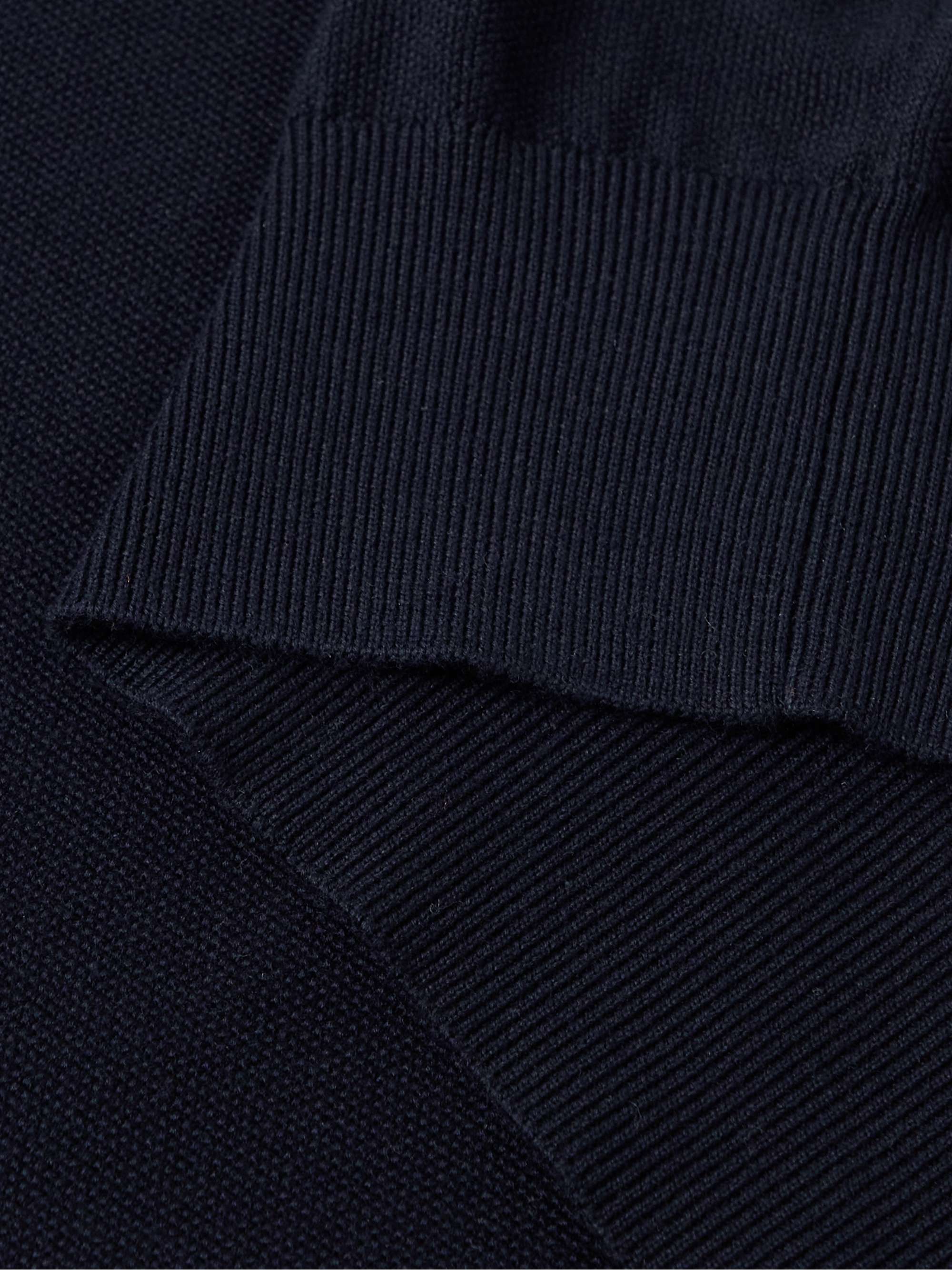 LORO PIANA Slim-Fit Cotton and Silk-Blend Sweater