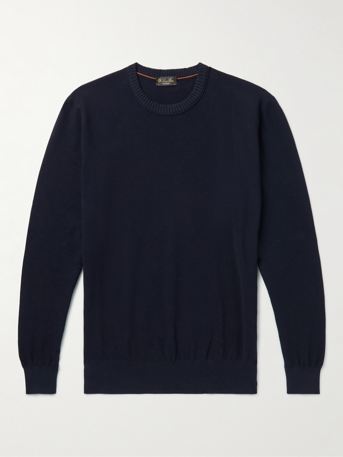 Loro Piana Slim-Fit Cotton and Silk-Blend Sweater - Men