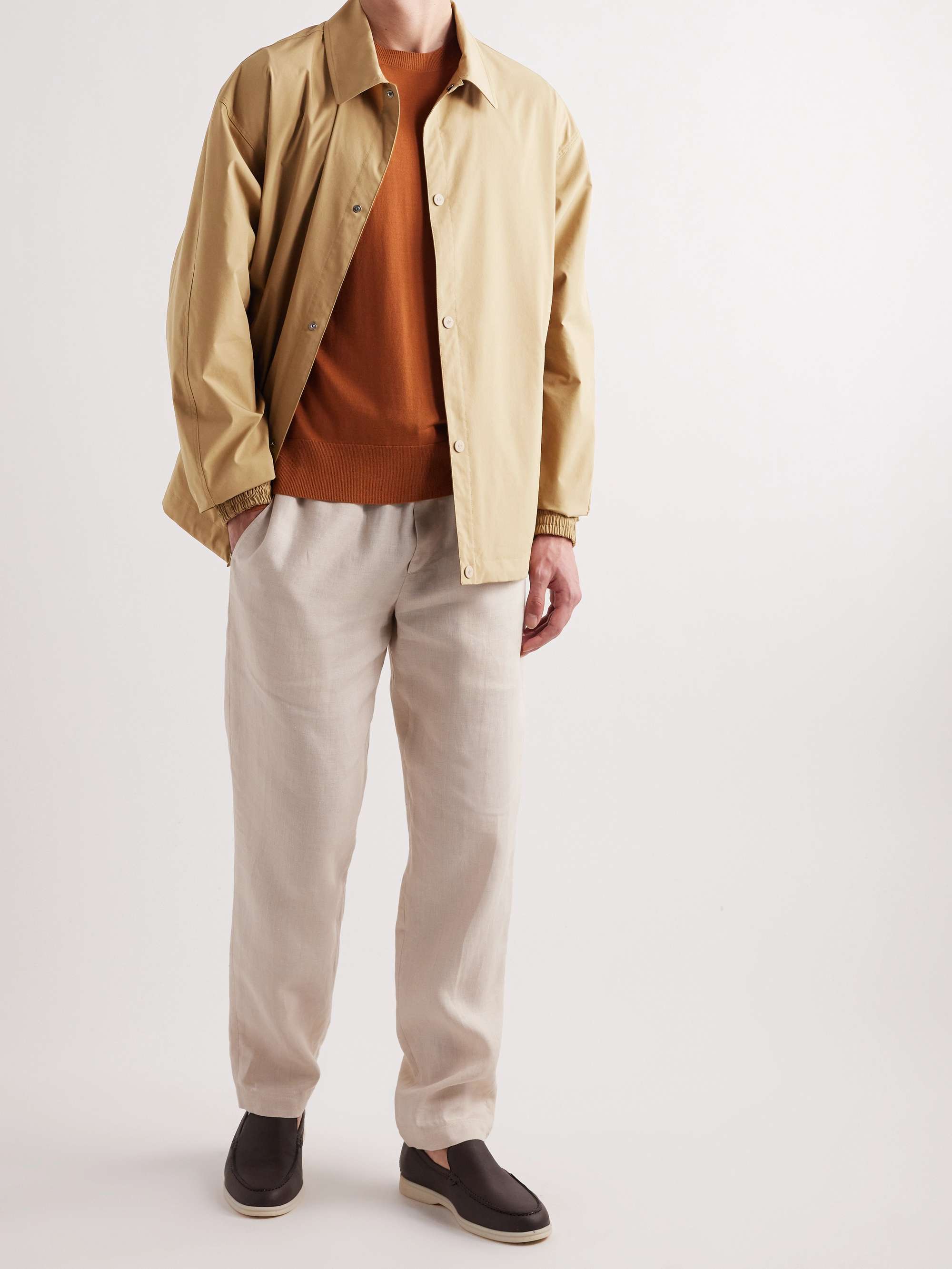 LORO PIANA Cotton-Blend Poplin Jacket