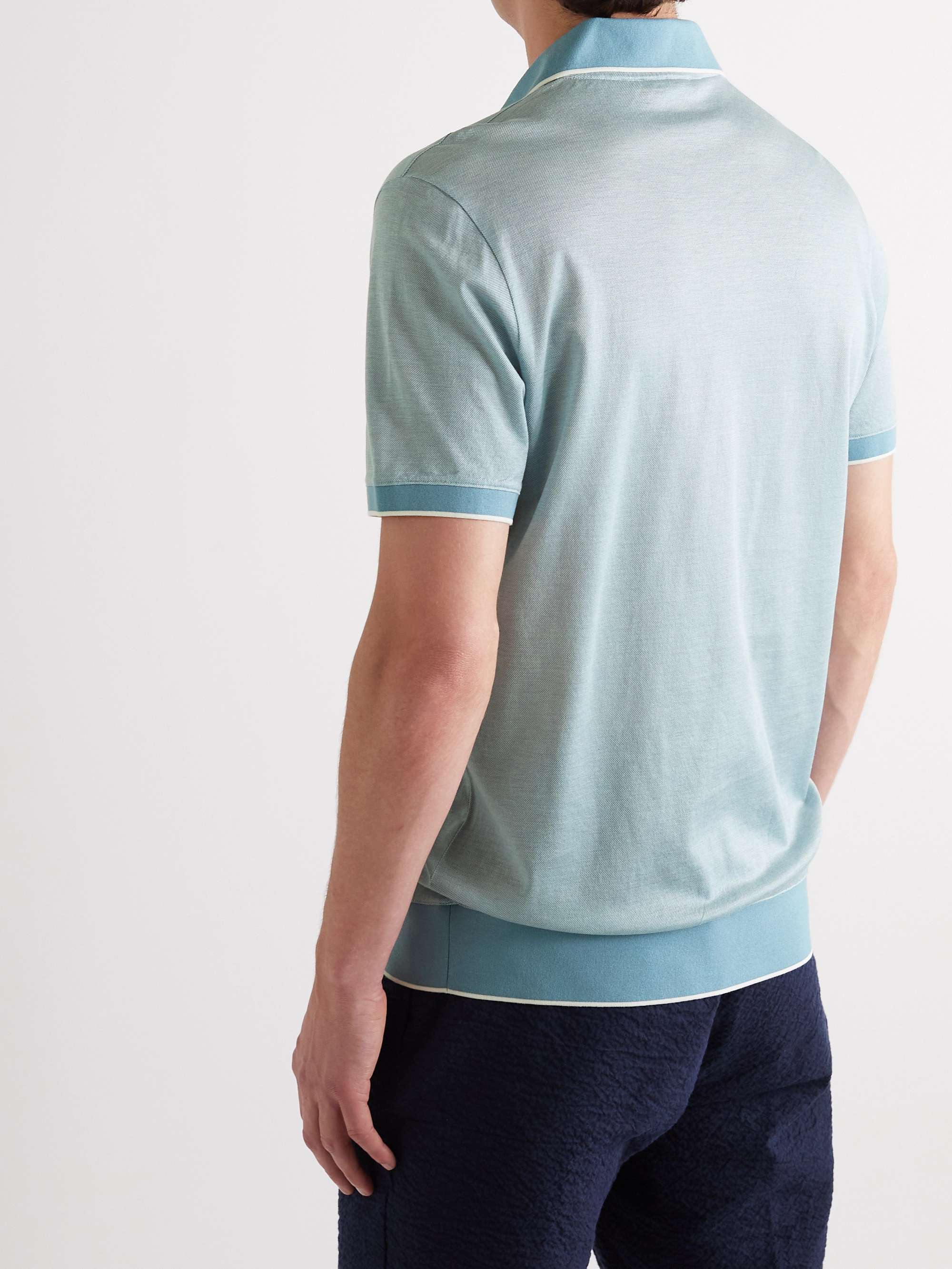LORO PIANA Cotton Polo Shirt