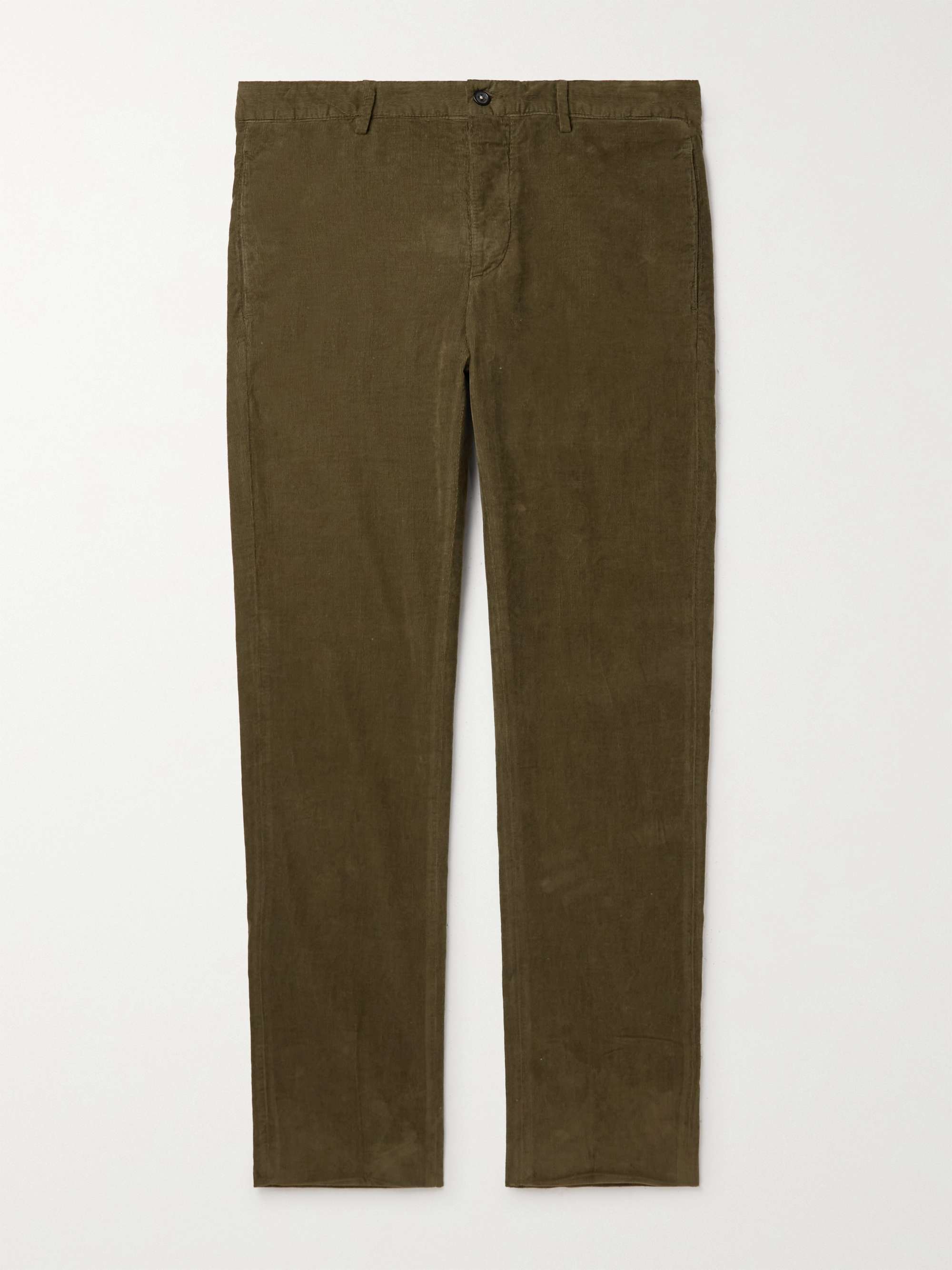 MASSIMO ALBA Straight-Leg Cotton-Corduroy Trousers for Men | MR PORTER