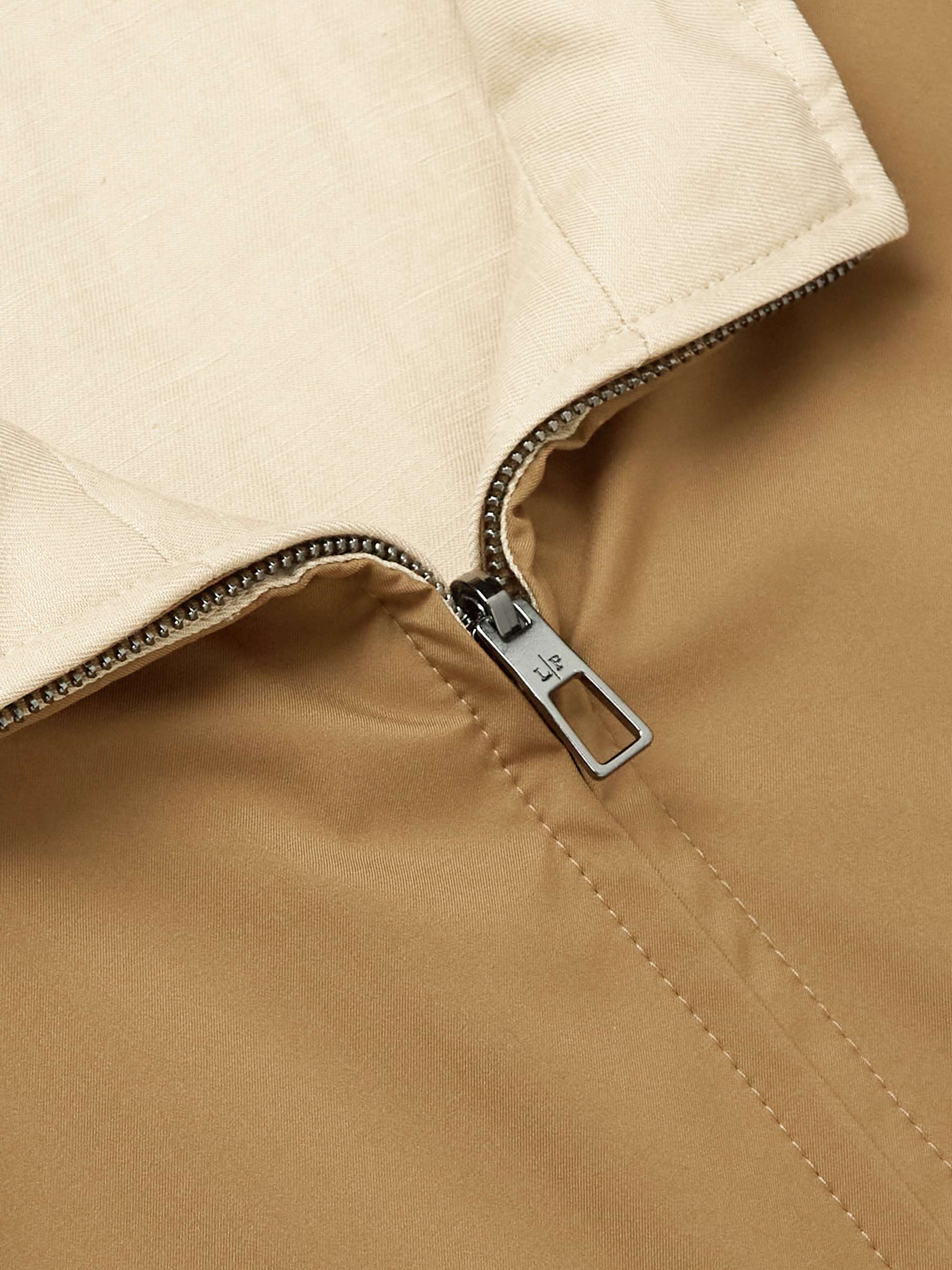 LORO PIANA Marlin Reversible Shell and Linen and Silk-Blend Gilet