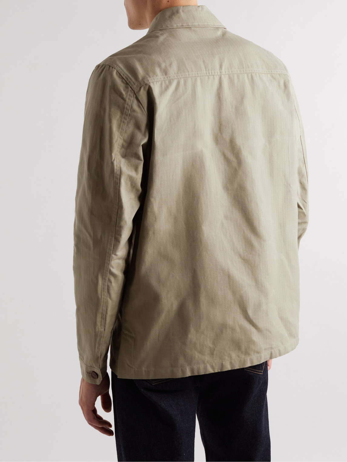  Purdey - Organic Cotton-ripstop Chore Jacket - Men - Neutrals - M 