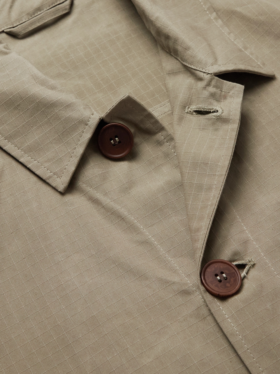  Purdey - Organic Cotton-ripstop Chore Jacket - Men - Neutrals - M 