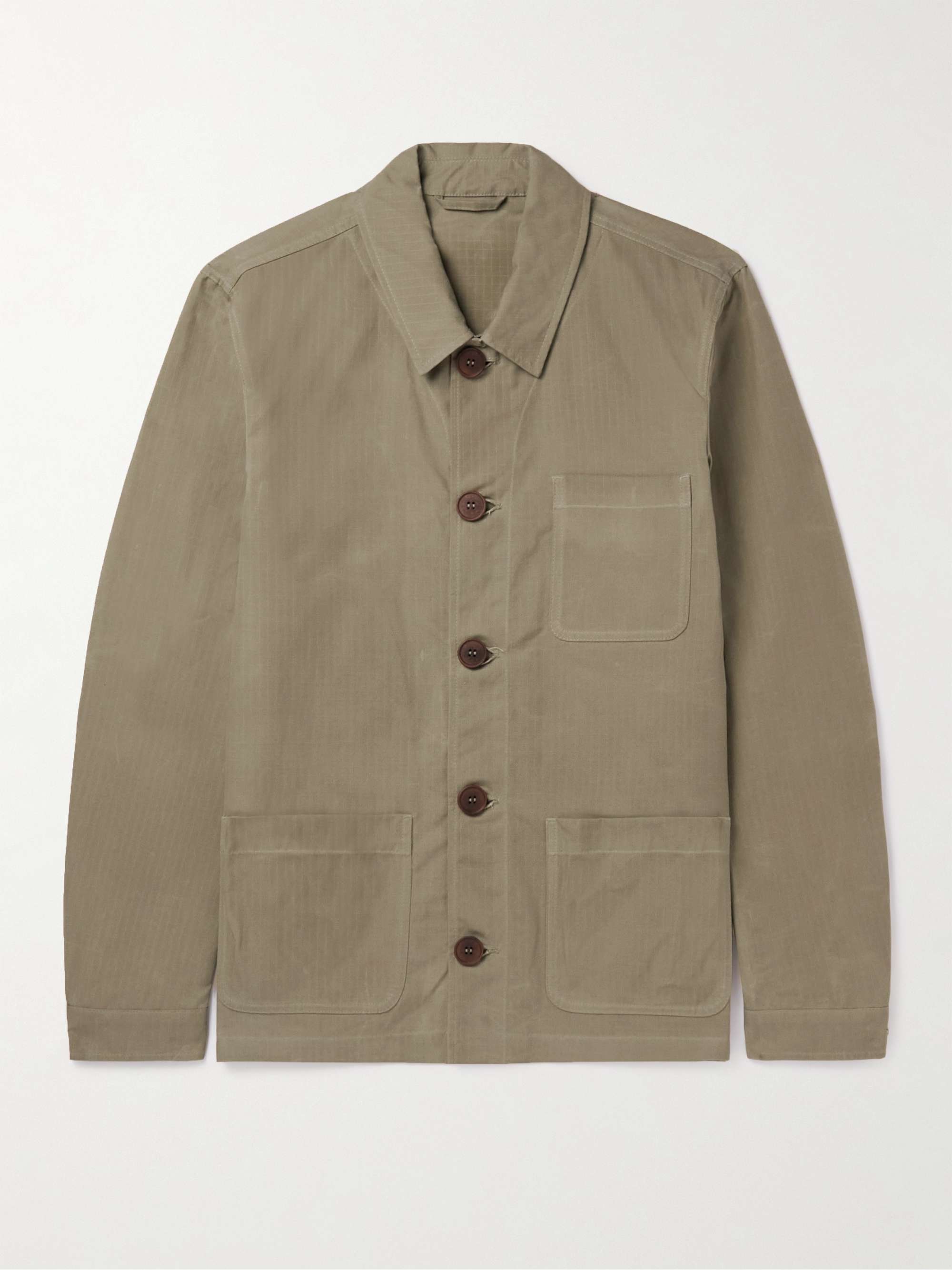 PURDEY Organic Cotton-Ripstop Chore Jacket for Men | MR PORTER