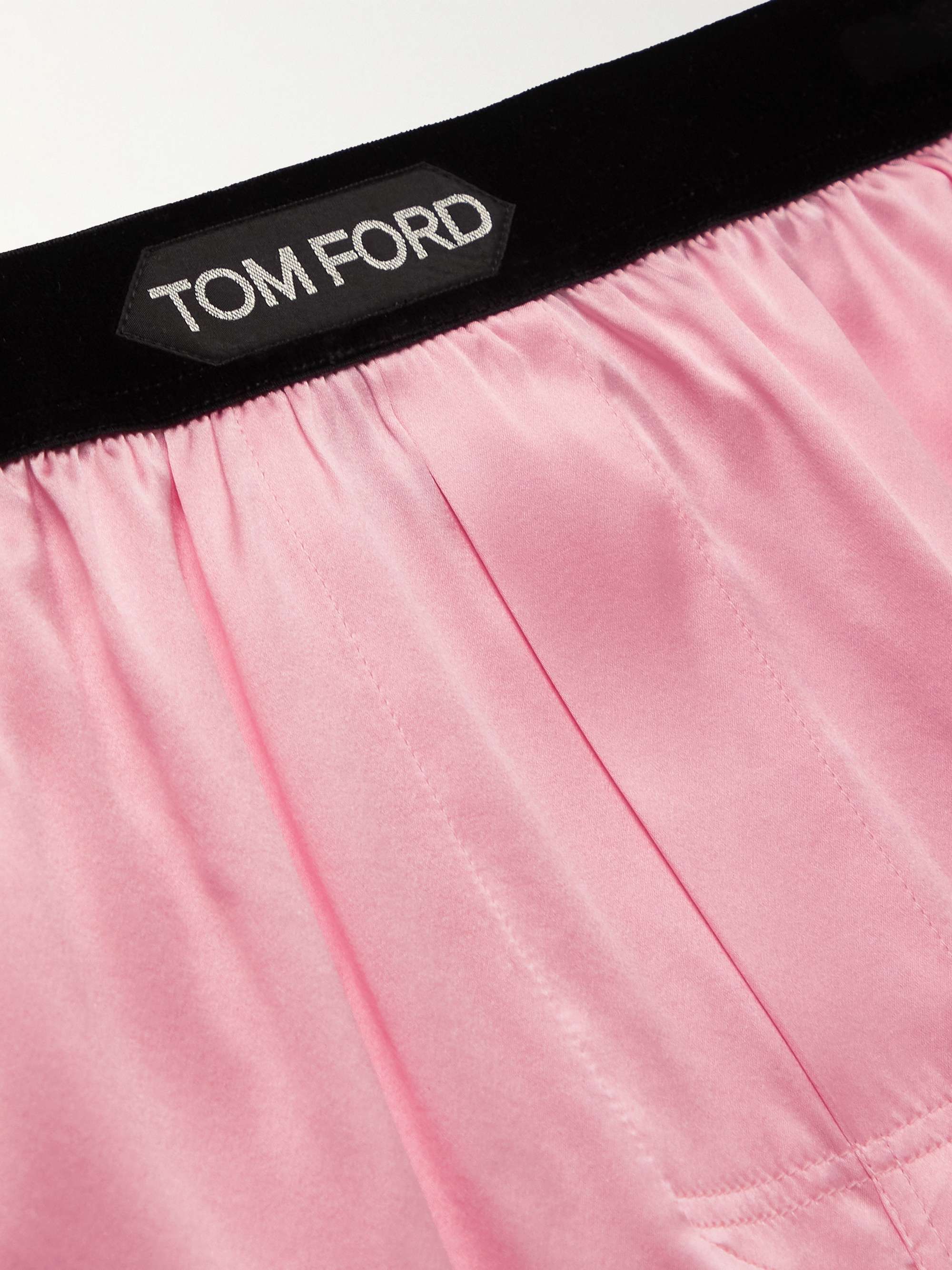TOM FORD Stretch-Silk Satin Boxers