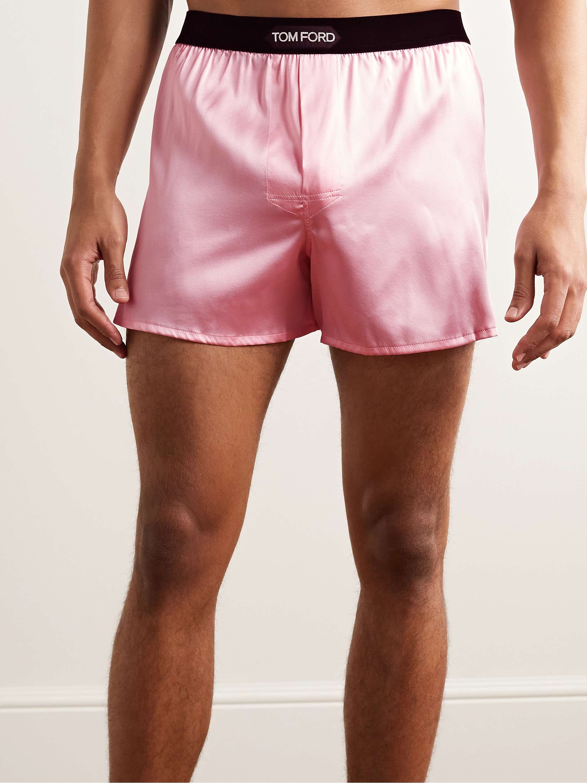 TOM FORD Stretch-Silk Satin Boxers