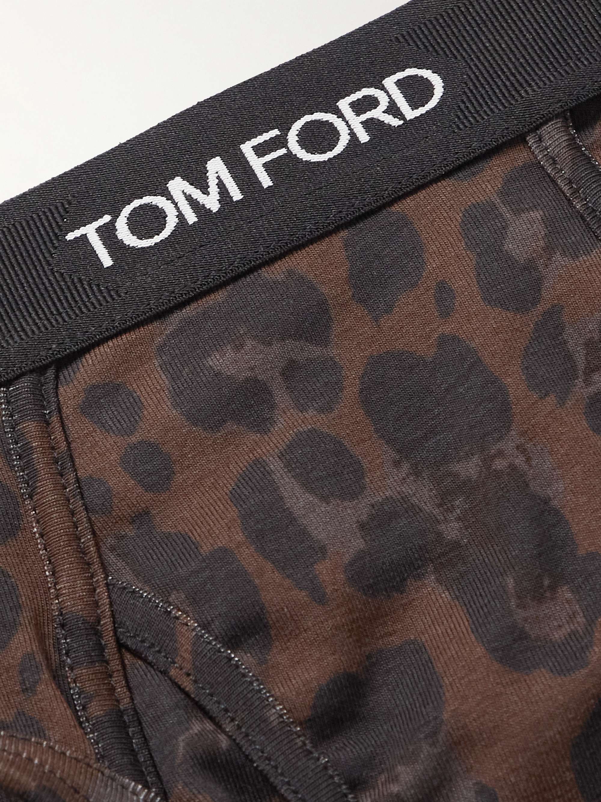 TOM FORD Stretch-Cotton Briefs