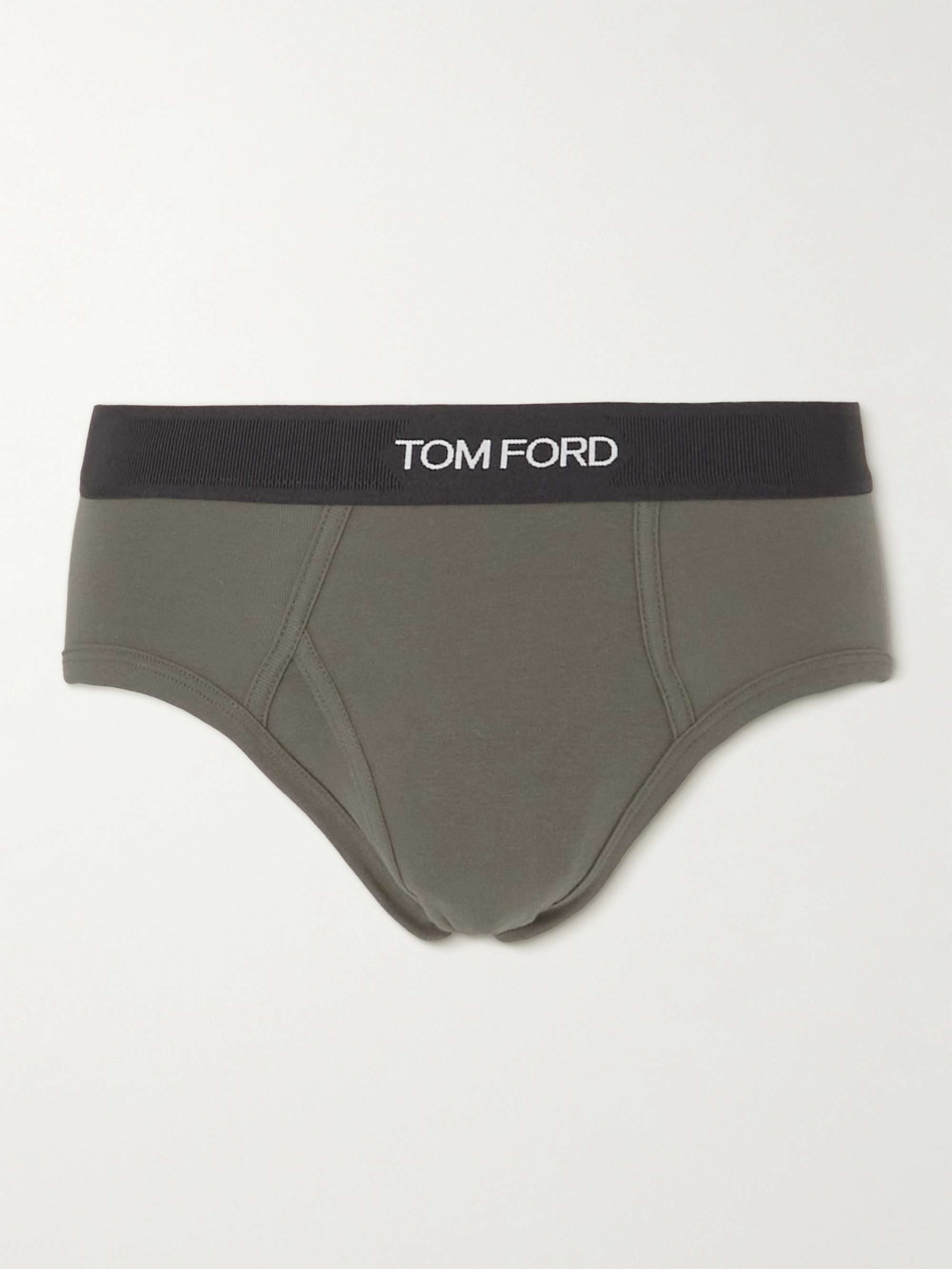 TOM FORD Stretch-Cotton Briefs for Men | MR PORTER